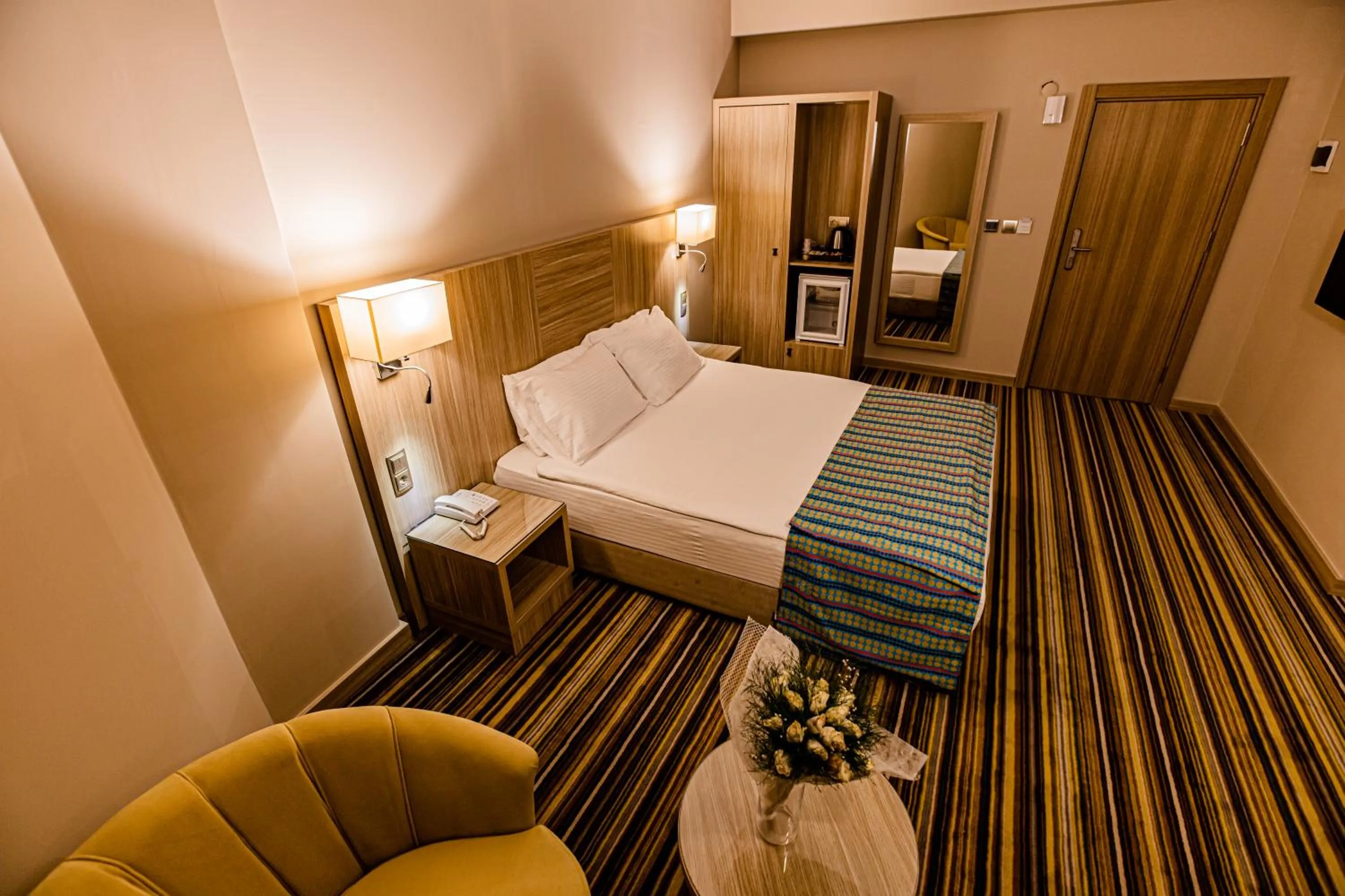 Bed in Mustafa Cappadocia Resort