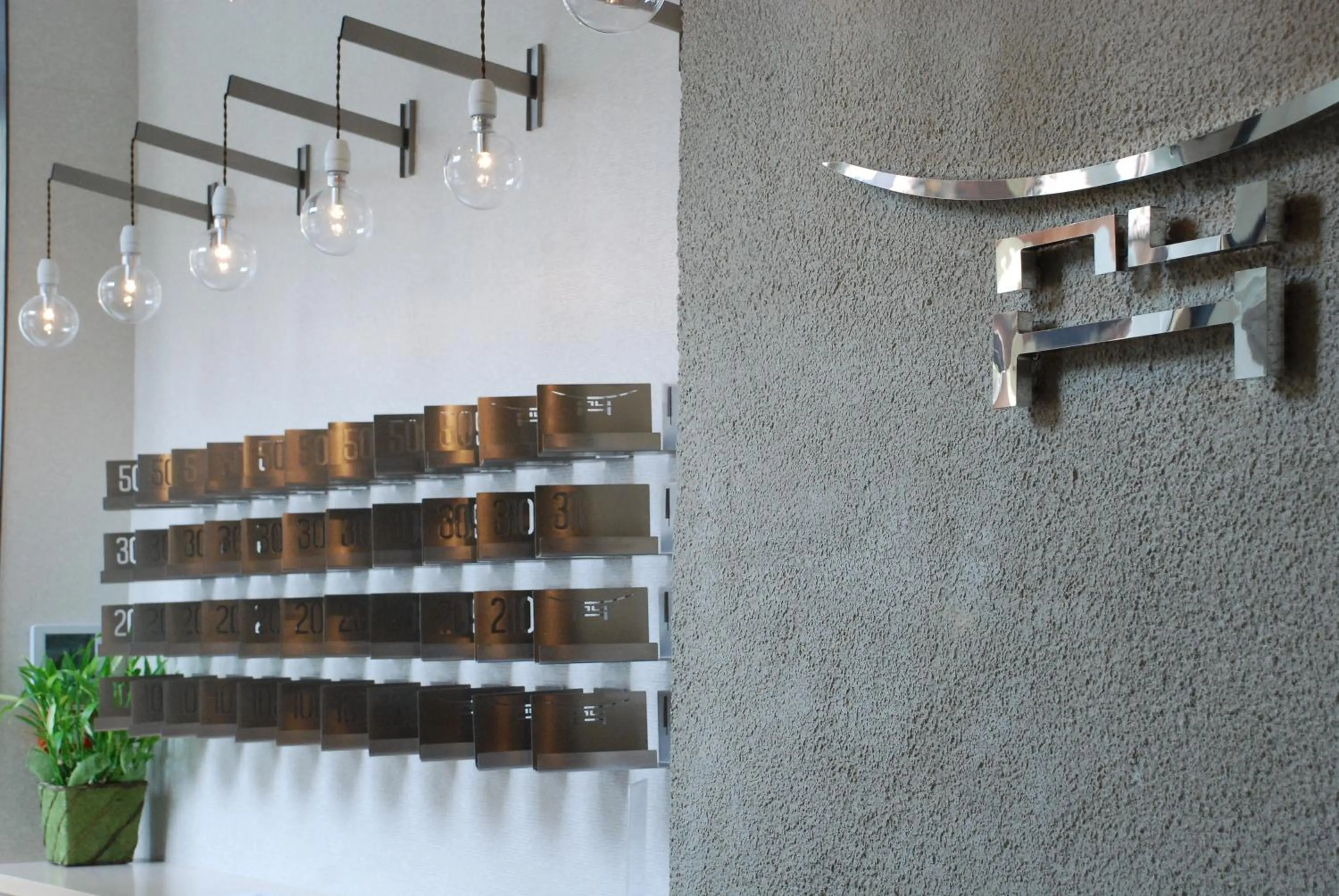 Decorative detail in Nu Hotel