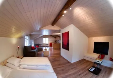 Photo of the whole room, Bed in Hôtel de l'Etoile