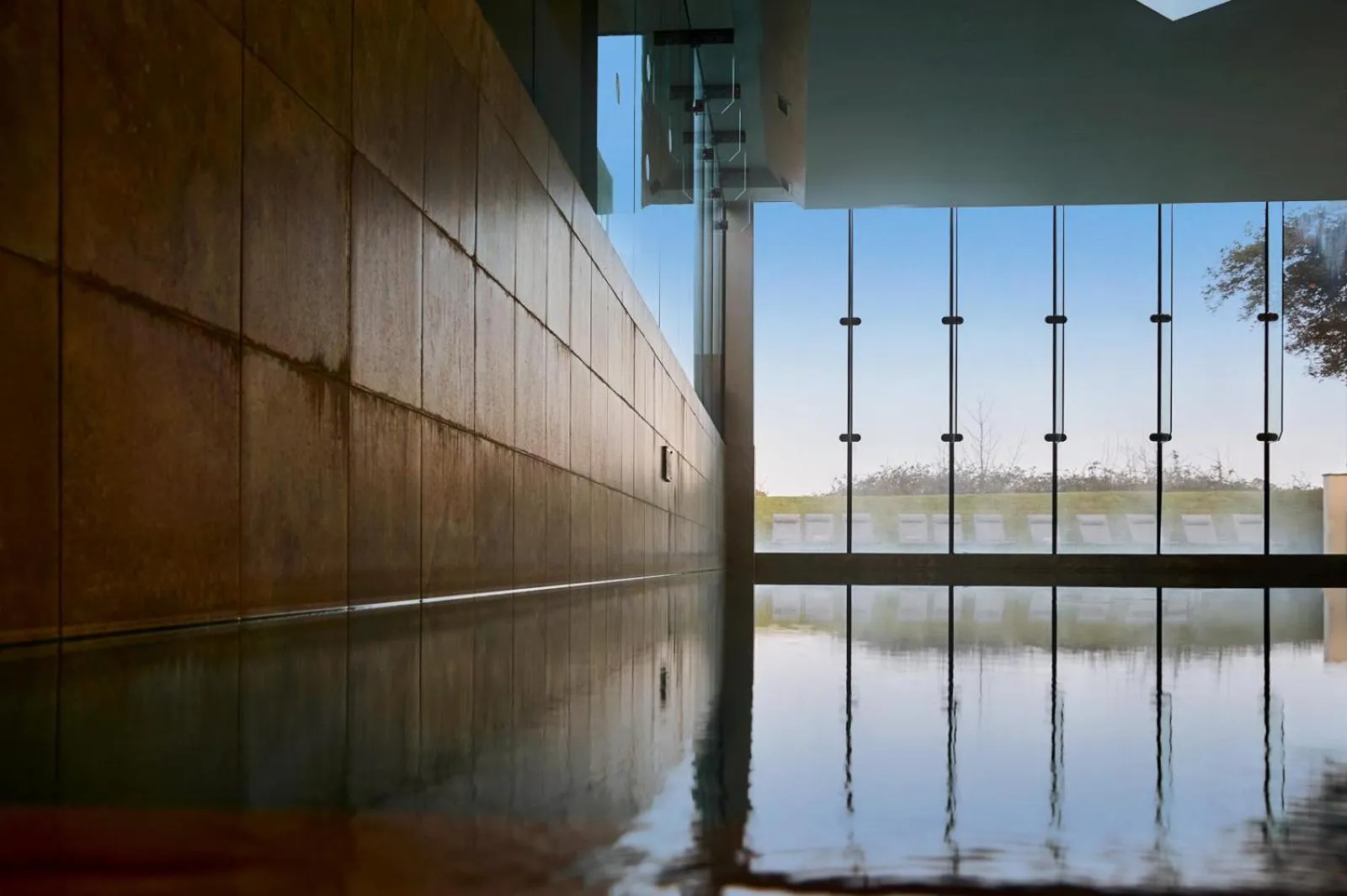 Swimming pool in Ockenden Manor Hotel & Spa