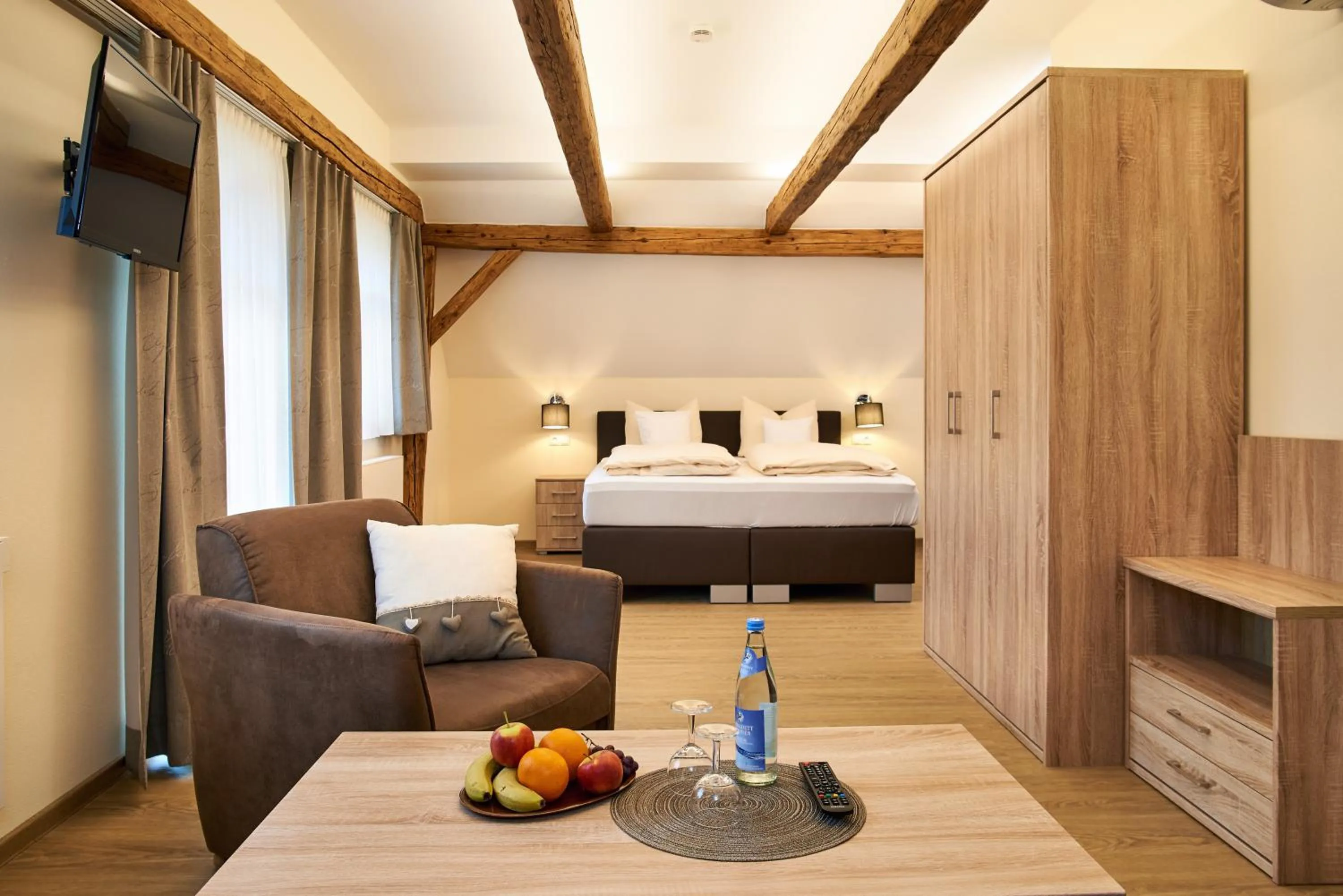 Bedroom, Bed in Gasthof Gigl