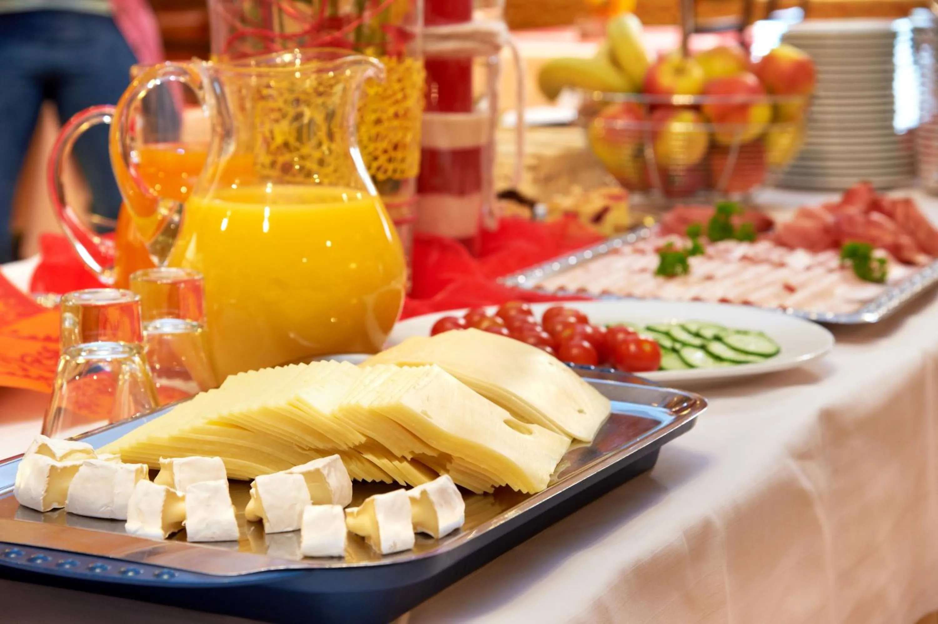 Continental breakfast in Gasthof Gigl
