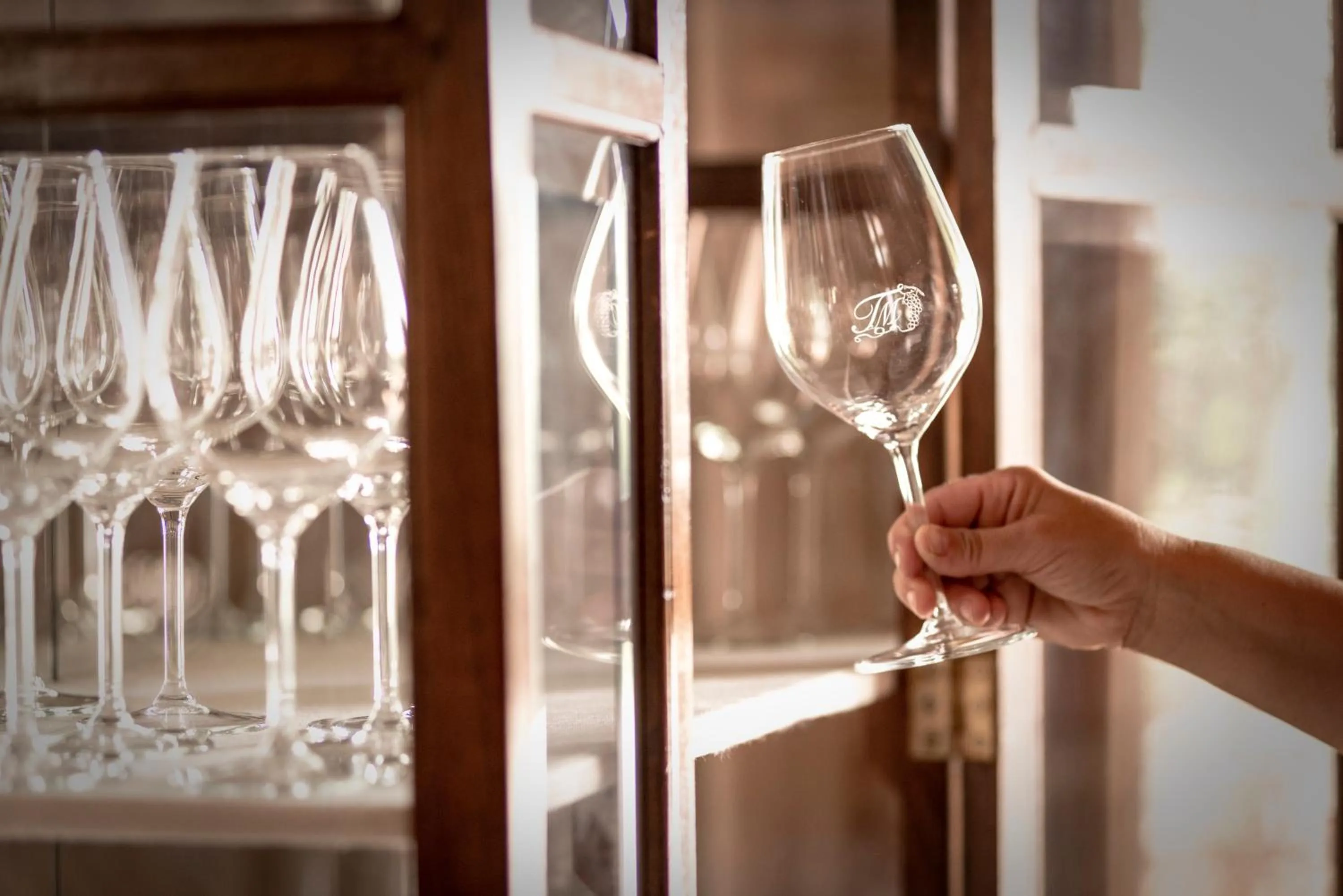 Decorative detail in Tenuta Montemagno Relais & Wines