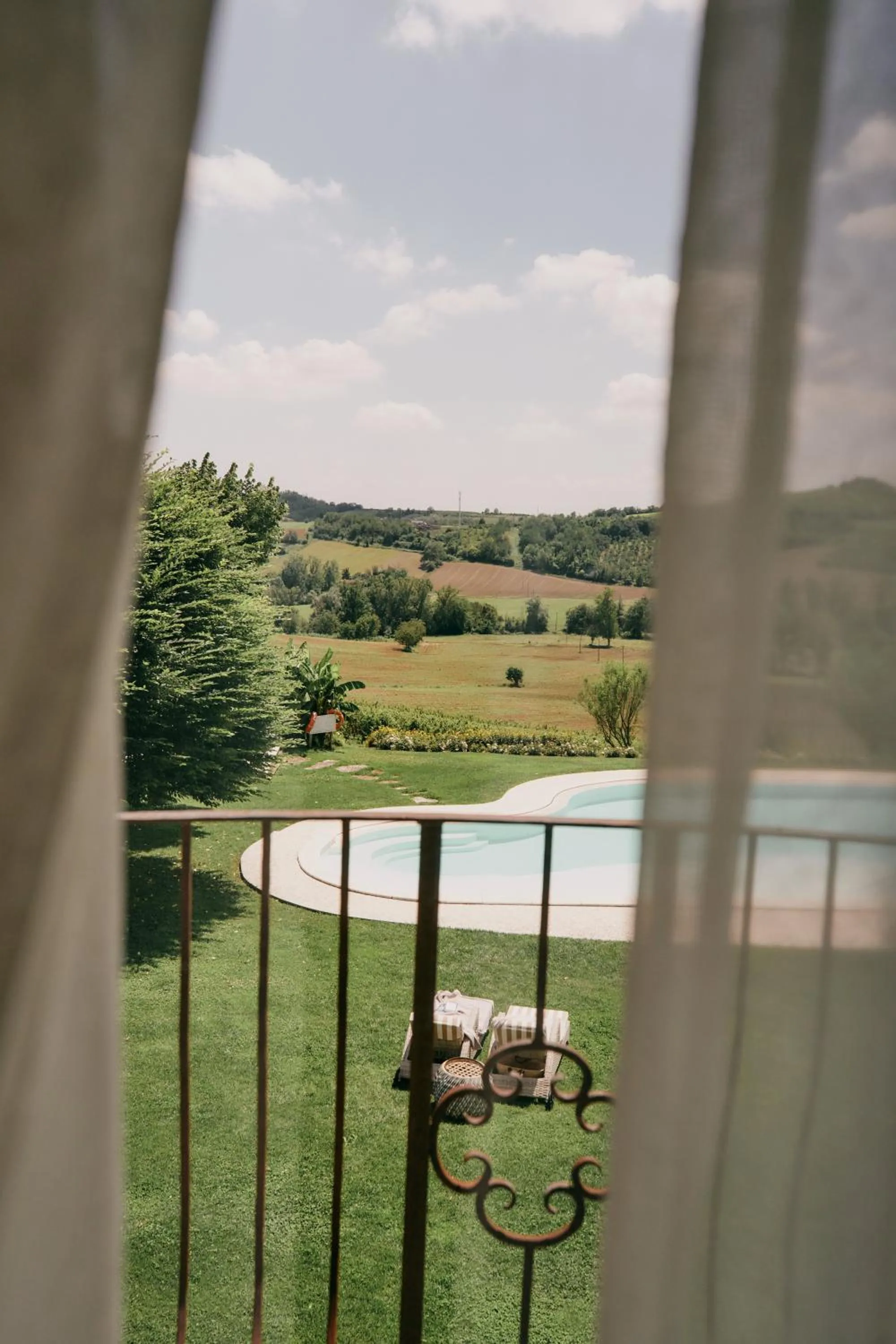 Natural landscape in Tenuta Montemagno Relais & Wines