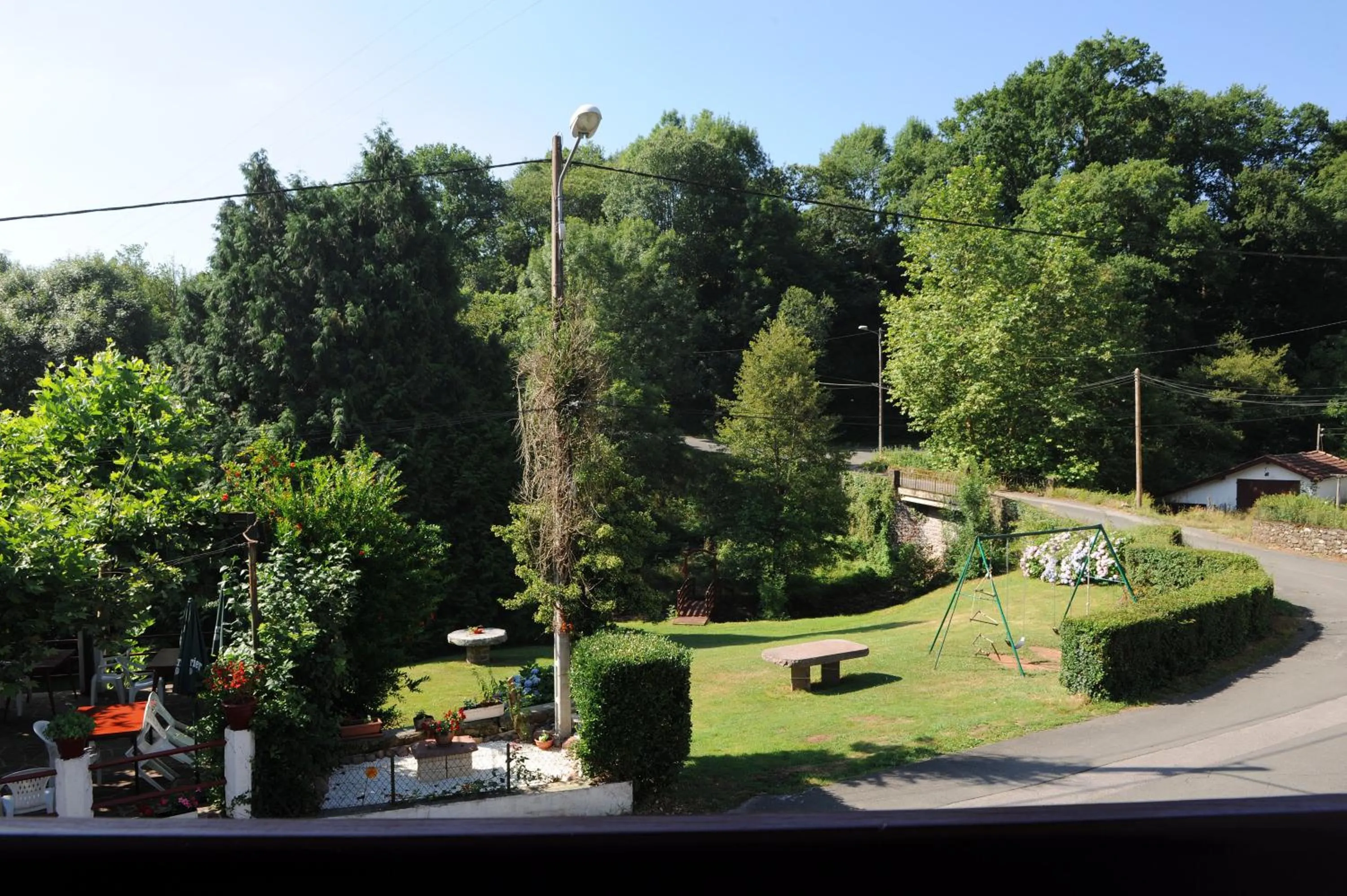 Garden view in Manexenea