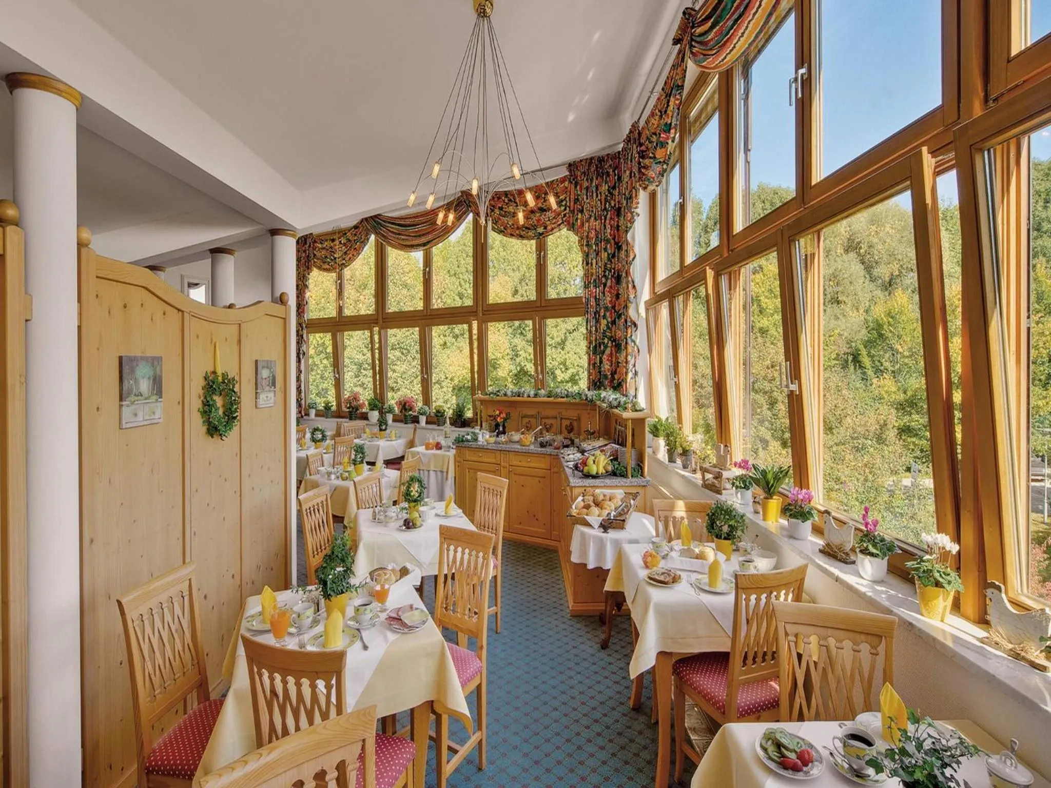 Restaurant/places to eat in Apart Hotel am Sonnenhügel