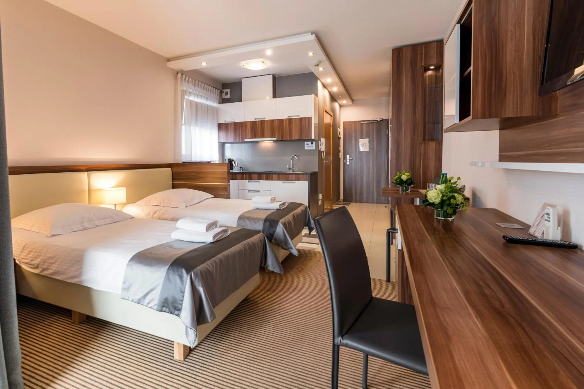 Bed in Aparthotel Vanilla