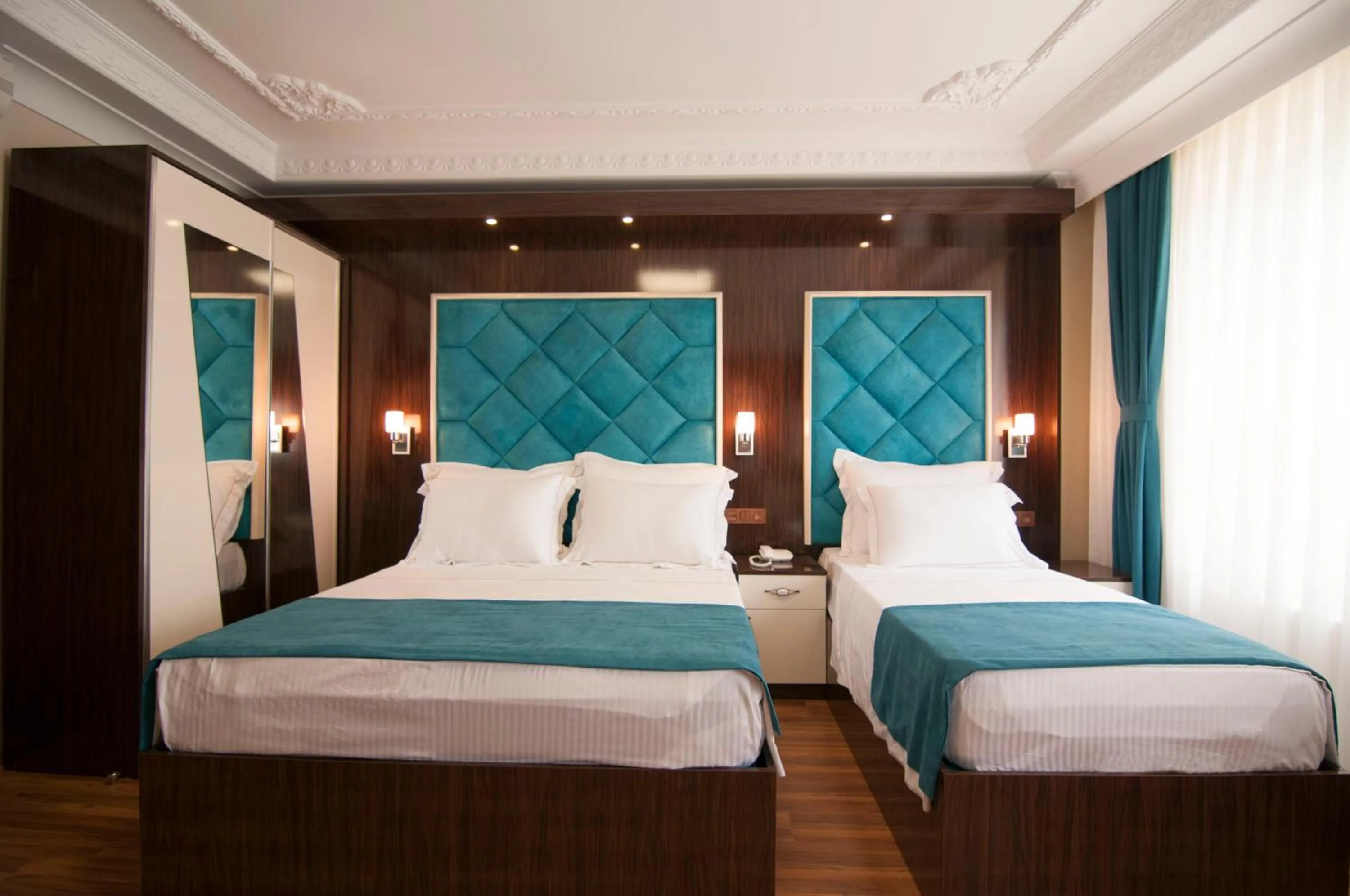 Bed in Akbiyik Suite Boutique Hotel