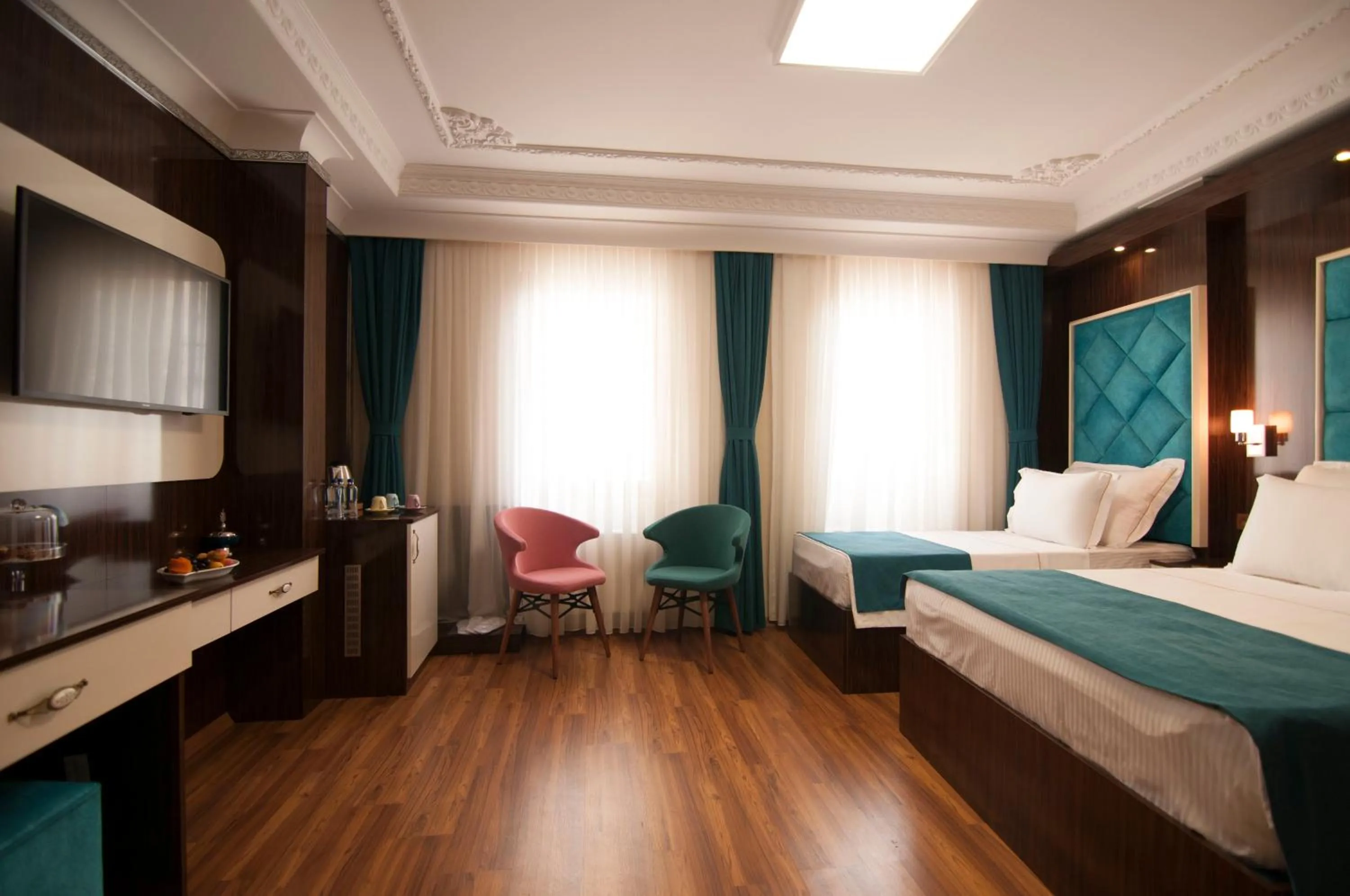 Bed in Akbiyik Suite Boutique Hotel