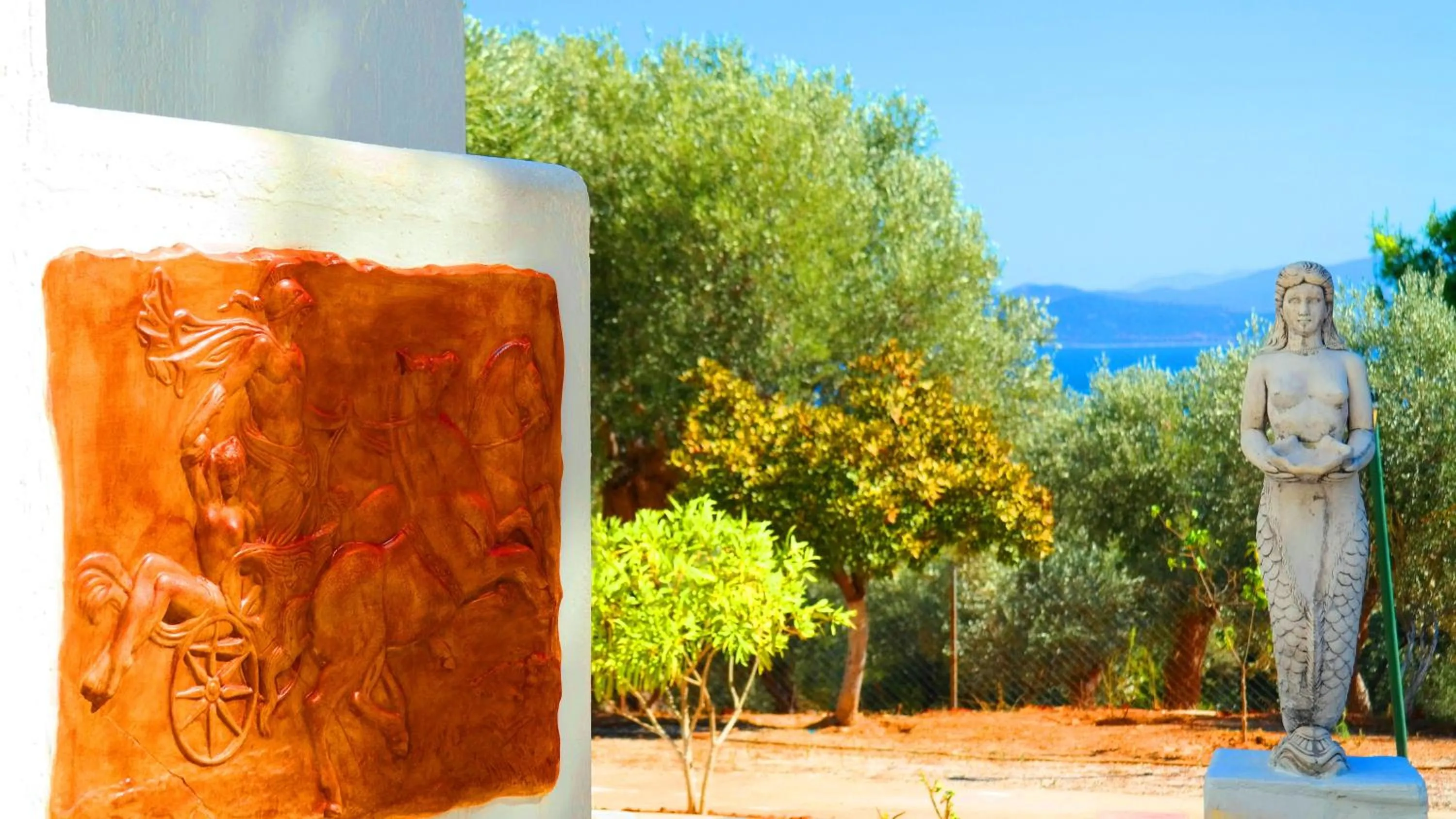 Garden in Villa Agnanti Boutique