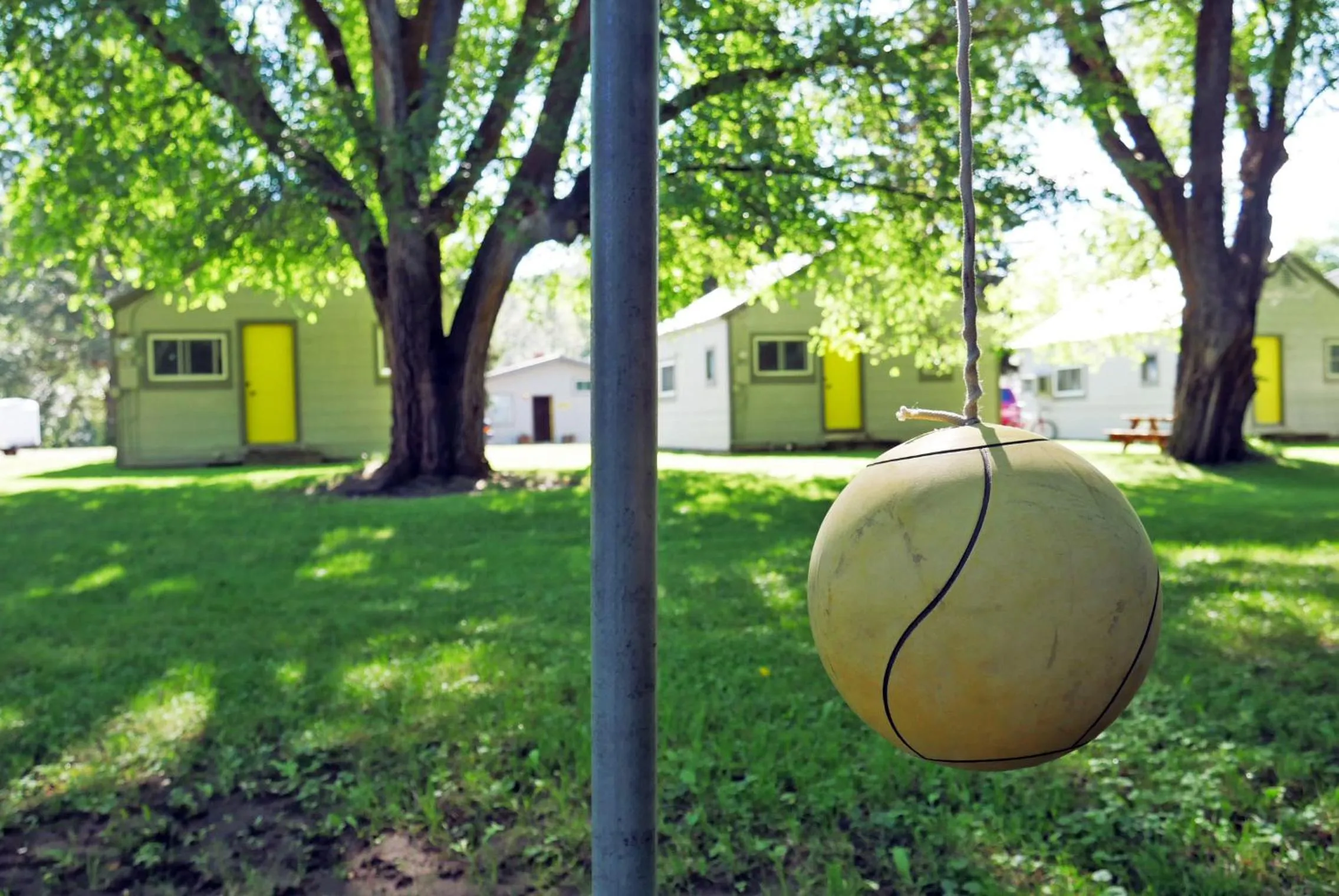 Garden in Idle A While Cabins