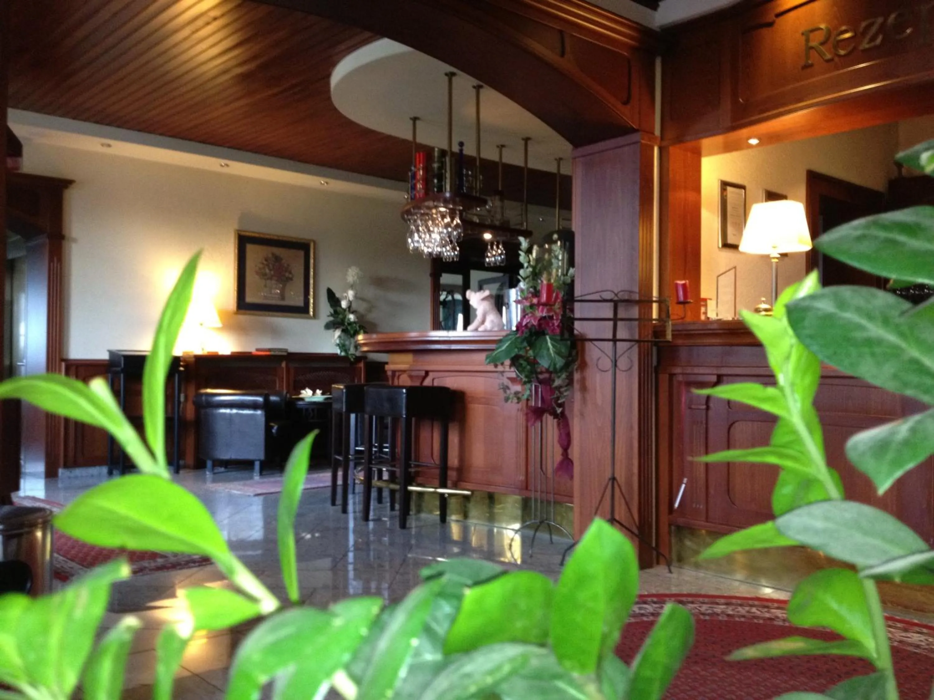 Lobby or reception in Hotel Freihof