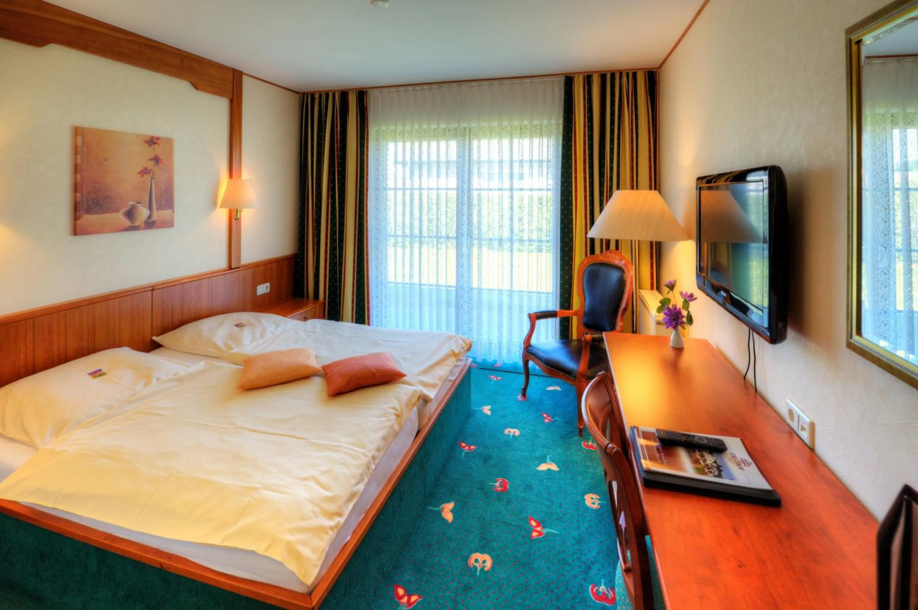 Photo of the whole room, Bed in Hotel Freihof