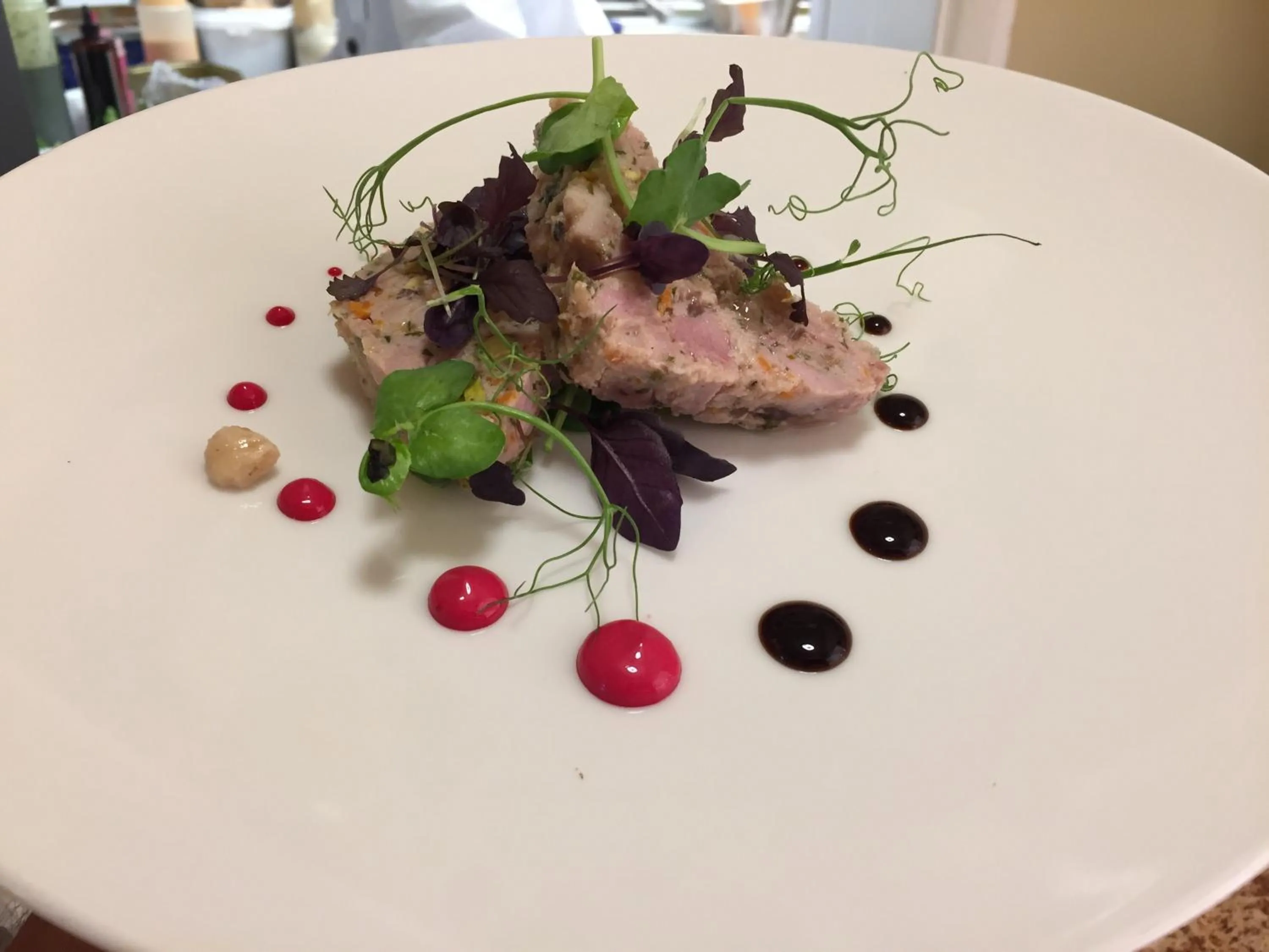 Food close-up in The Nags Head Hotel