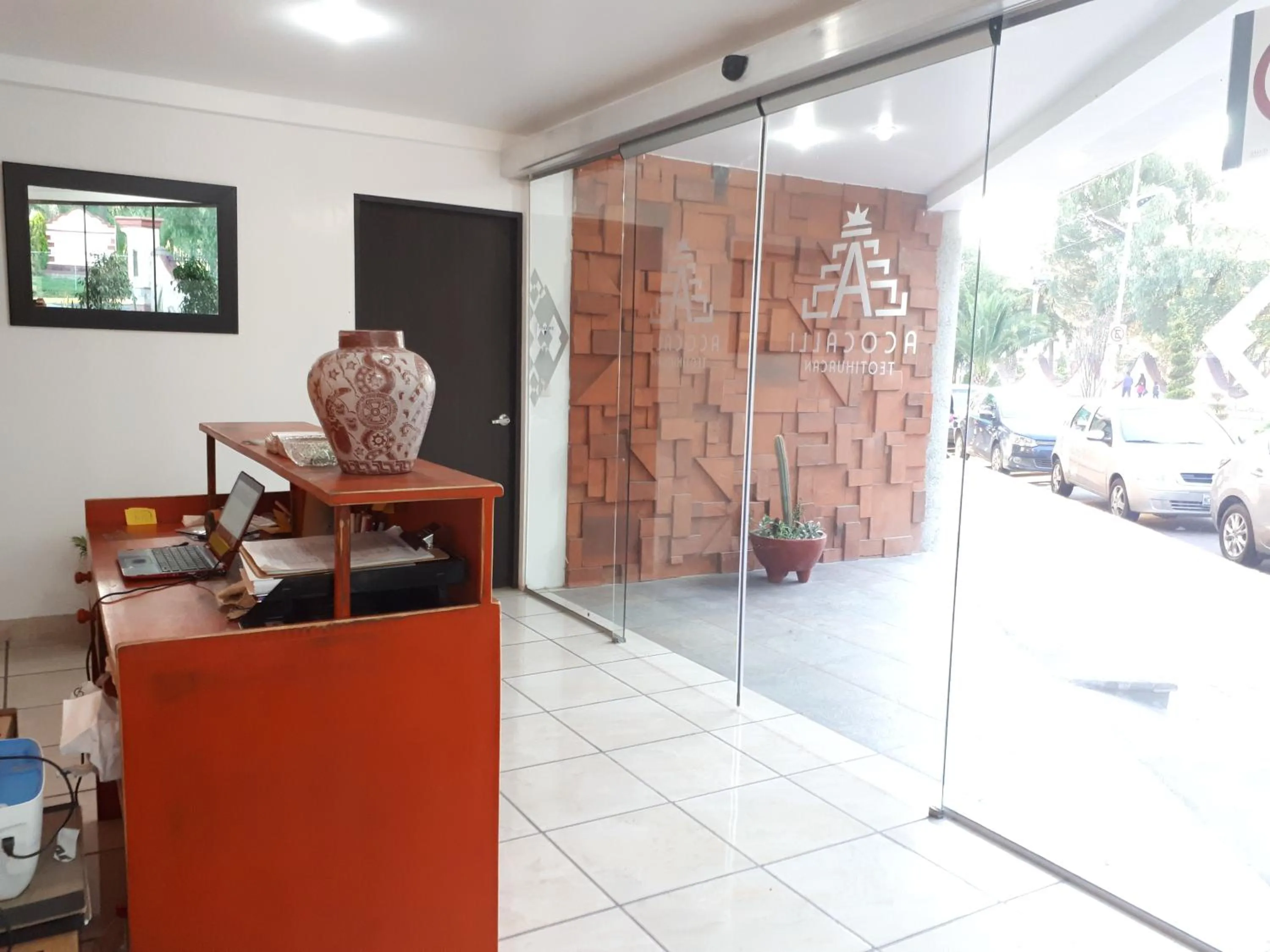 Lobby or reception in Hotel Boutique Acocalli