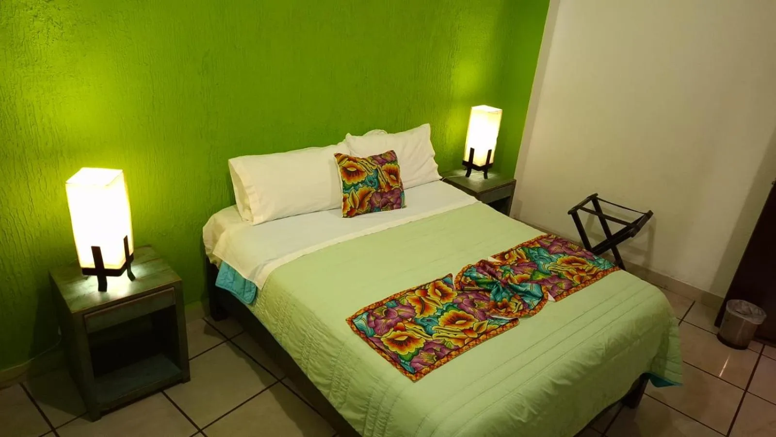 Bed in Hotel Boutique Acocalli