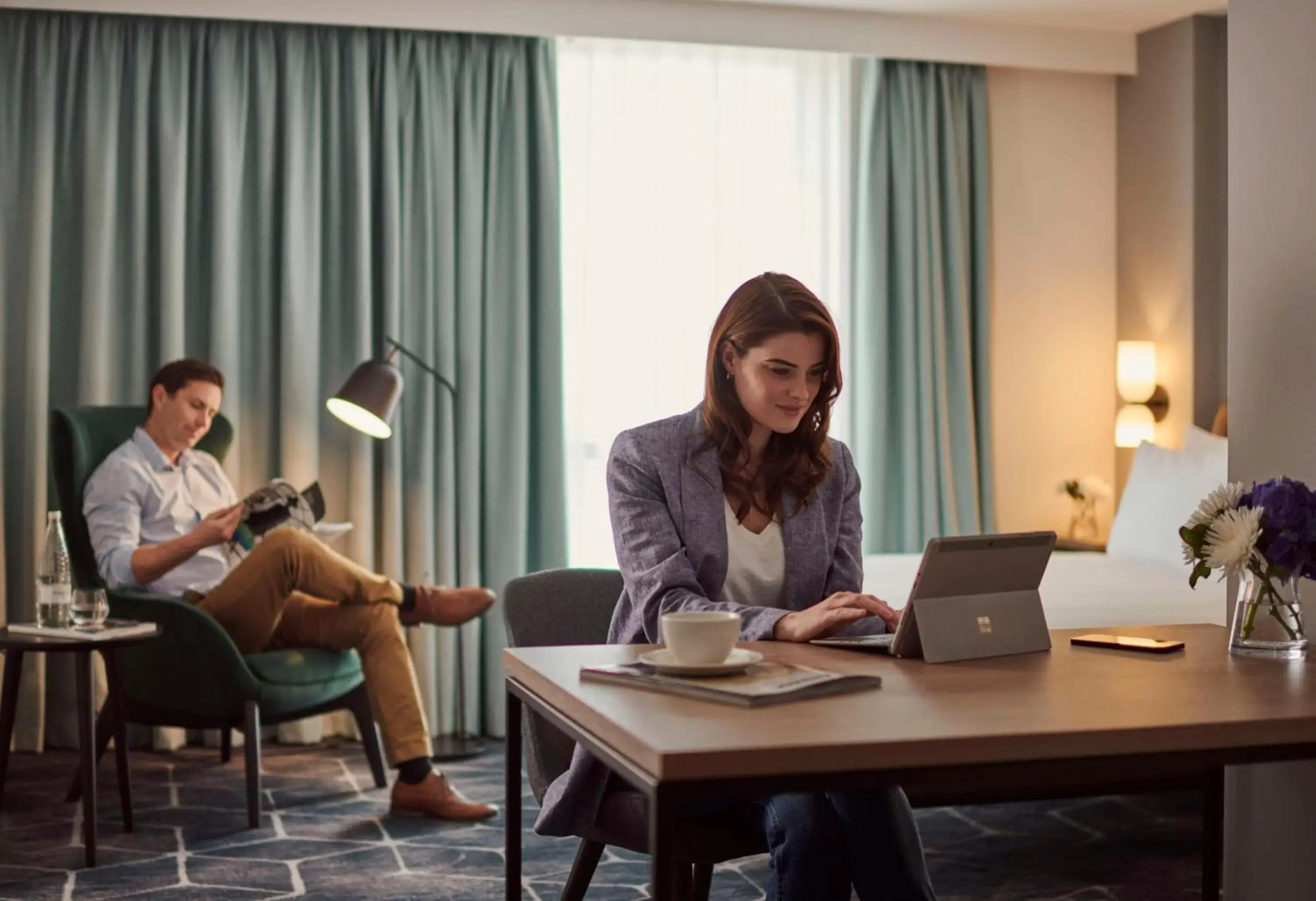 King Suite with Cherry Park View in Hyatt House London Stratford - Aparthotel King Suite with Cherry Park View in Hyatt House London Stratford - Aparthotel