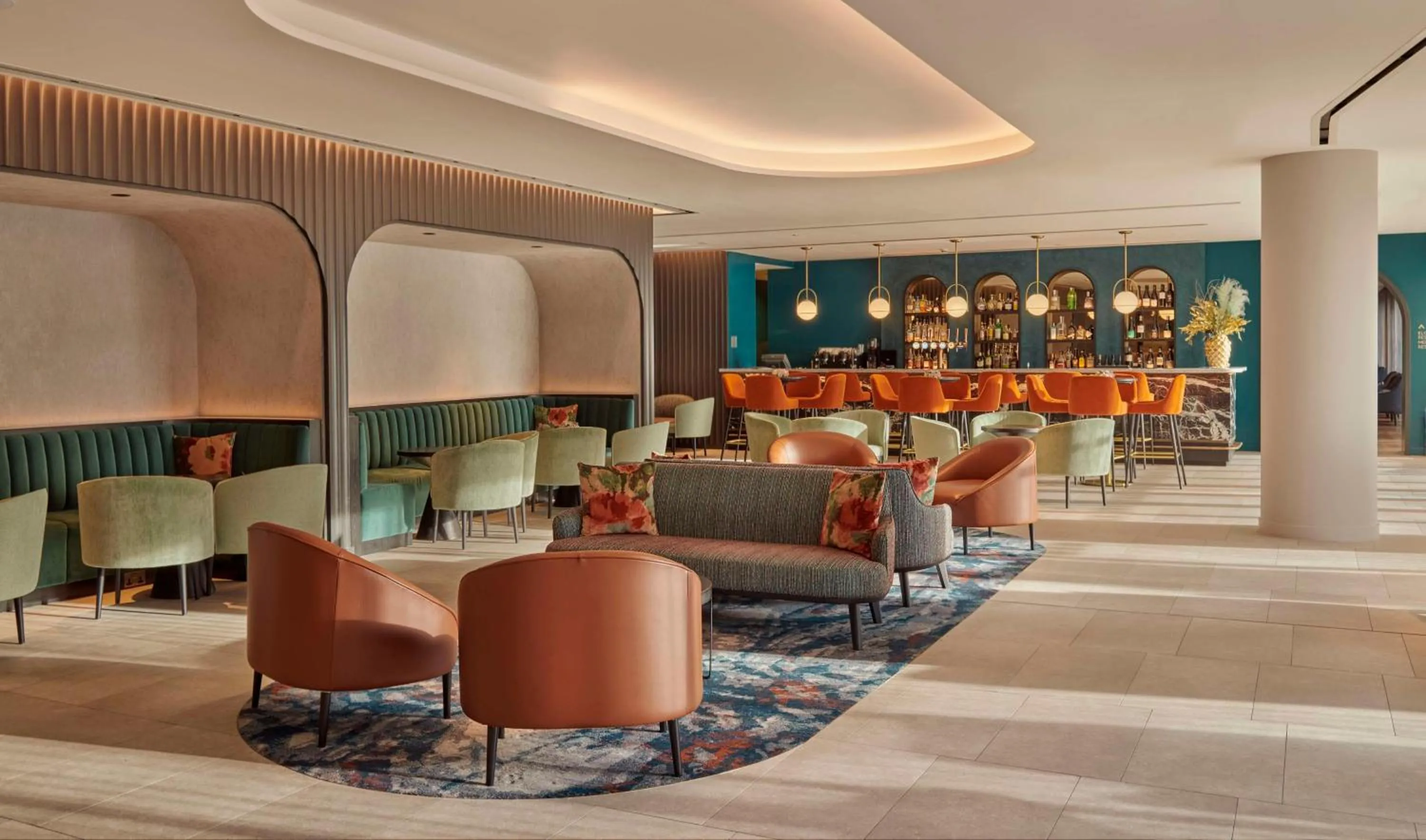 Lobby or reception in Hyatt House London Stratford - Aparthotel