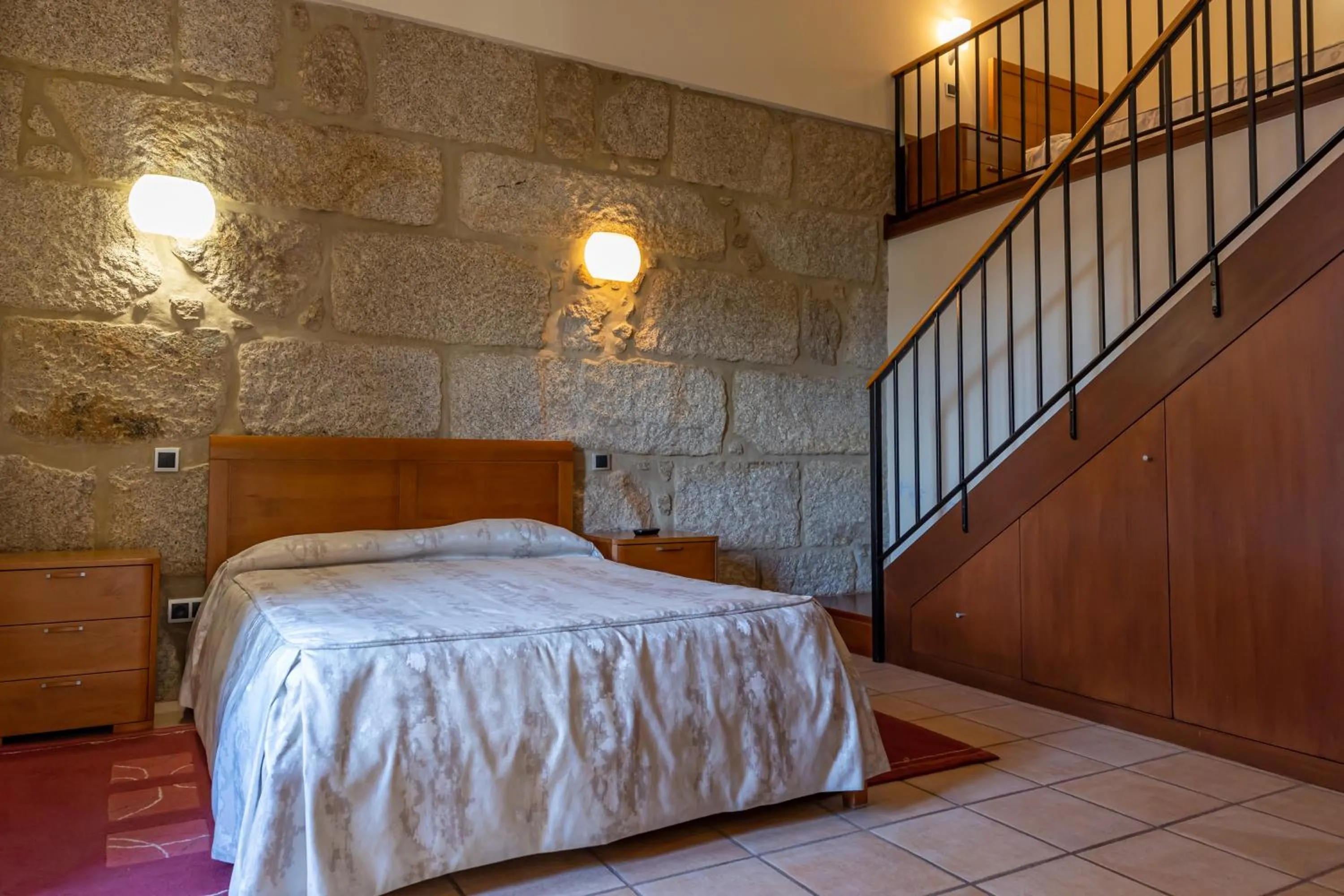 Bed in Hotel Rural Quinta de Sao Sebastiao