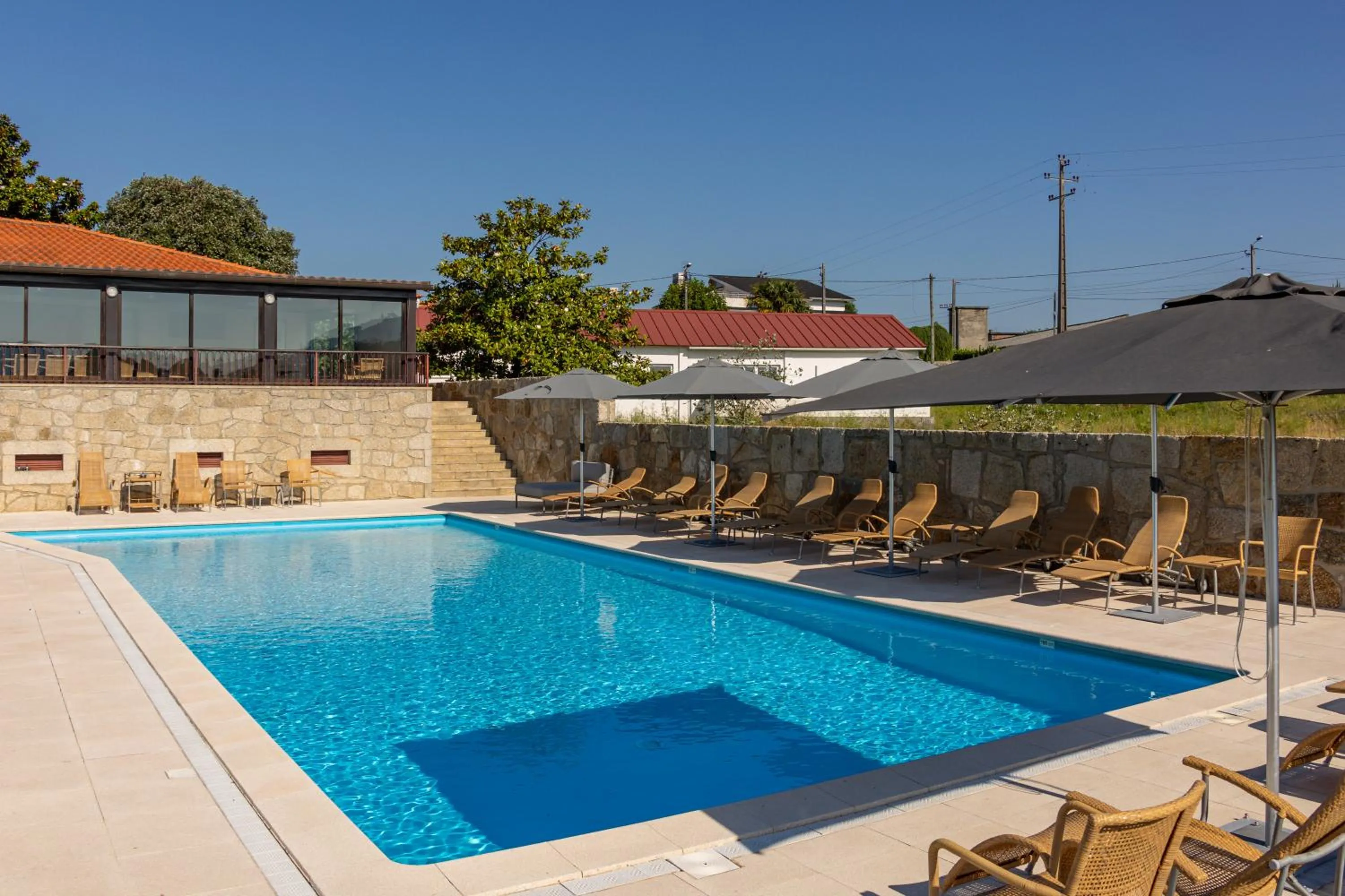 Swimming pool in Hotel Rural Quinta de Sao Sebastiao
