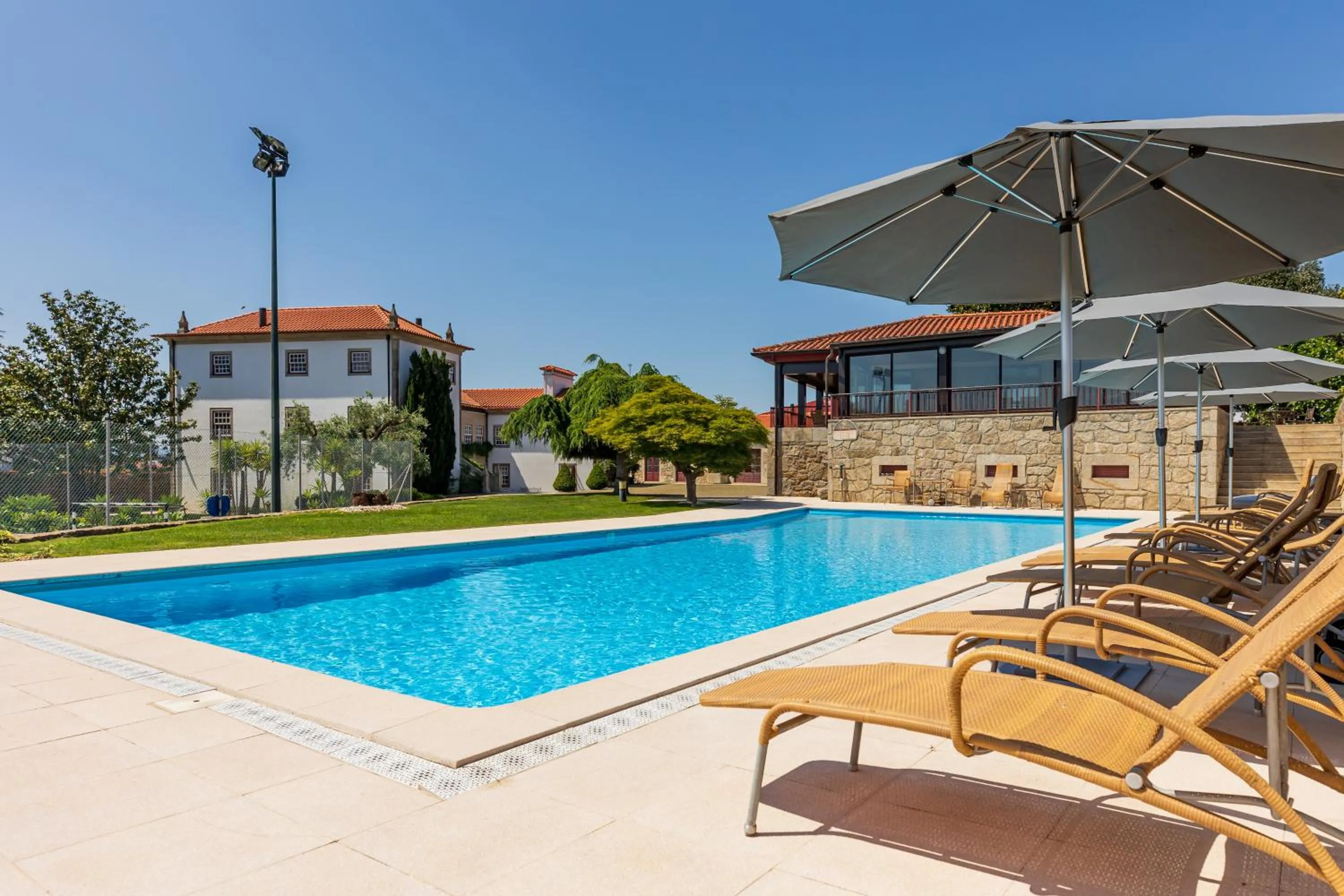 Swimming pool in Hotel Rural Quinta de Sao Sebastiao