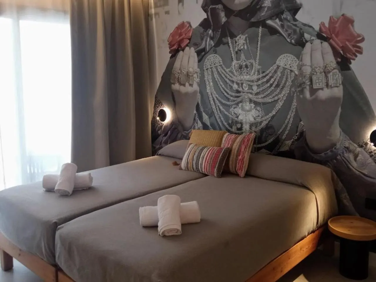 Bed in Apartamentos Orvay