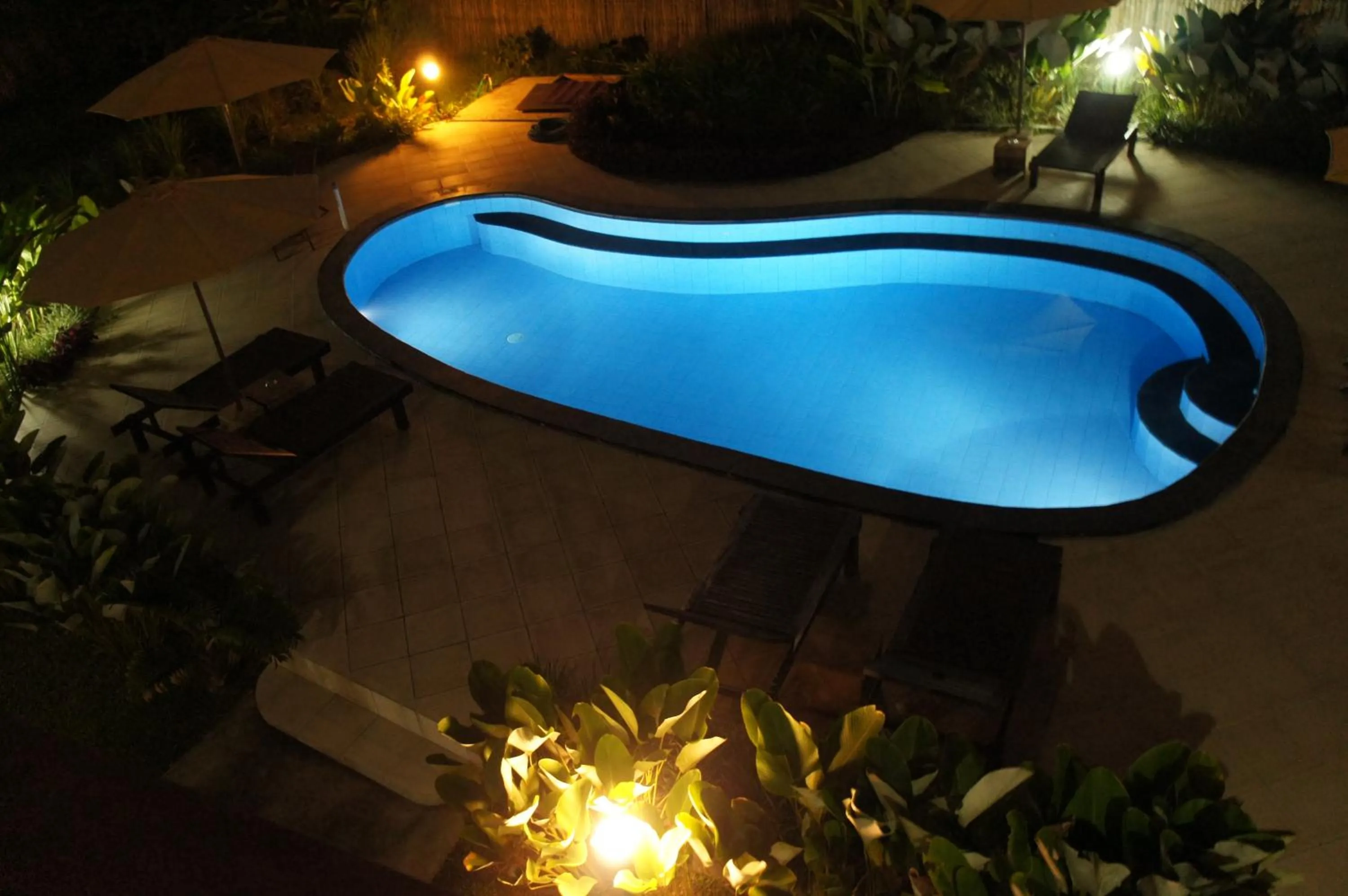 Pool view in Tetebatu Flush Harmony