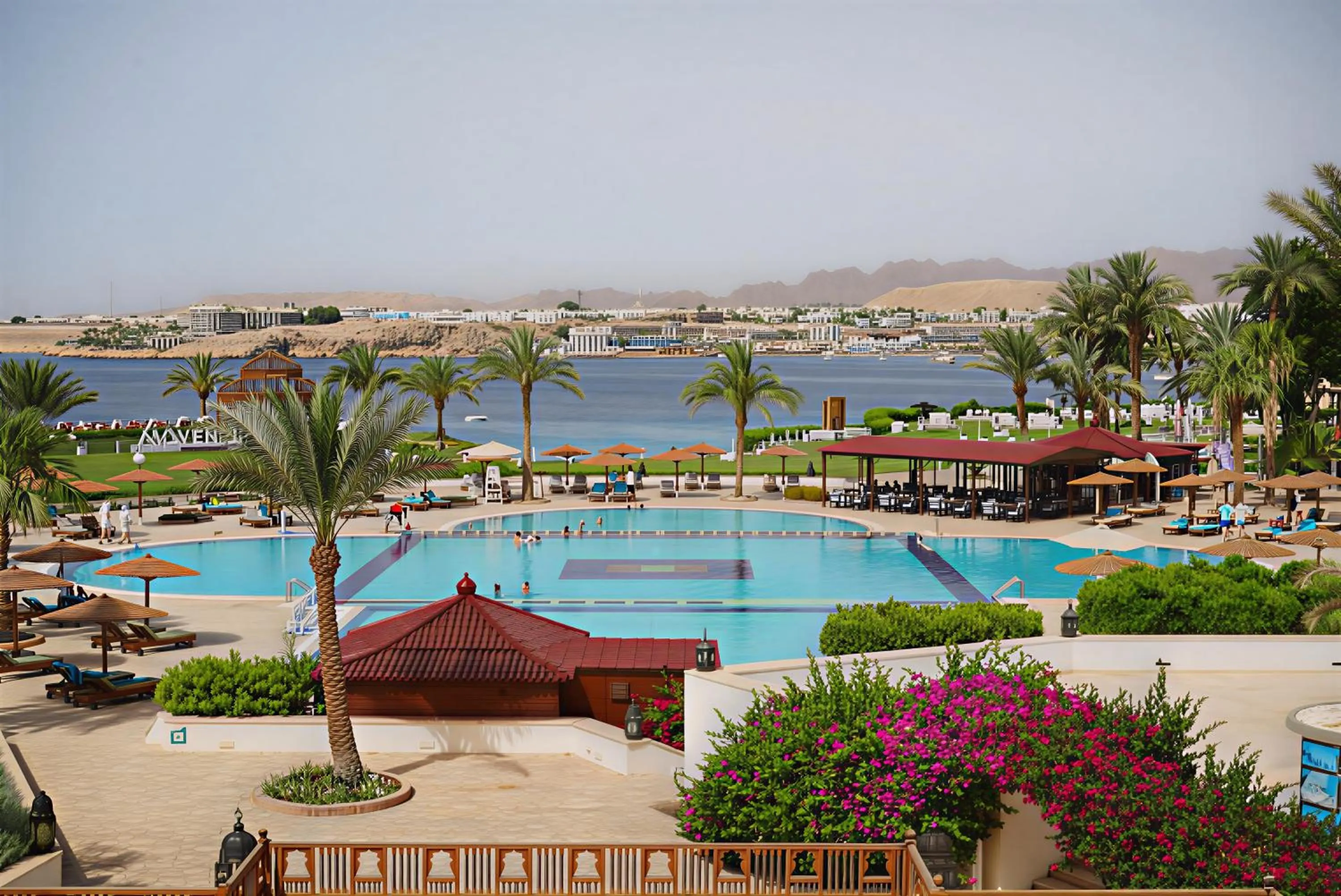 Swimming pool in Movenpick Resort Sharm El Sheikh