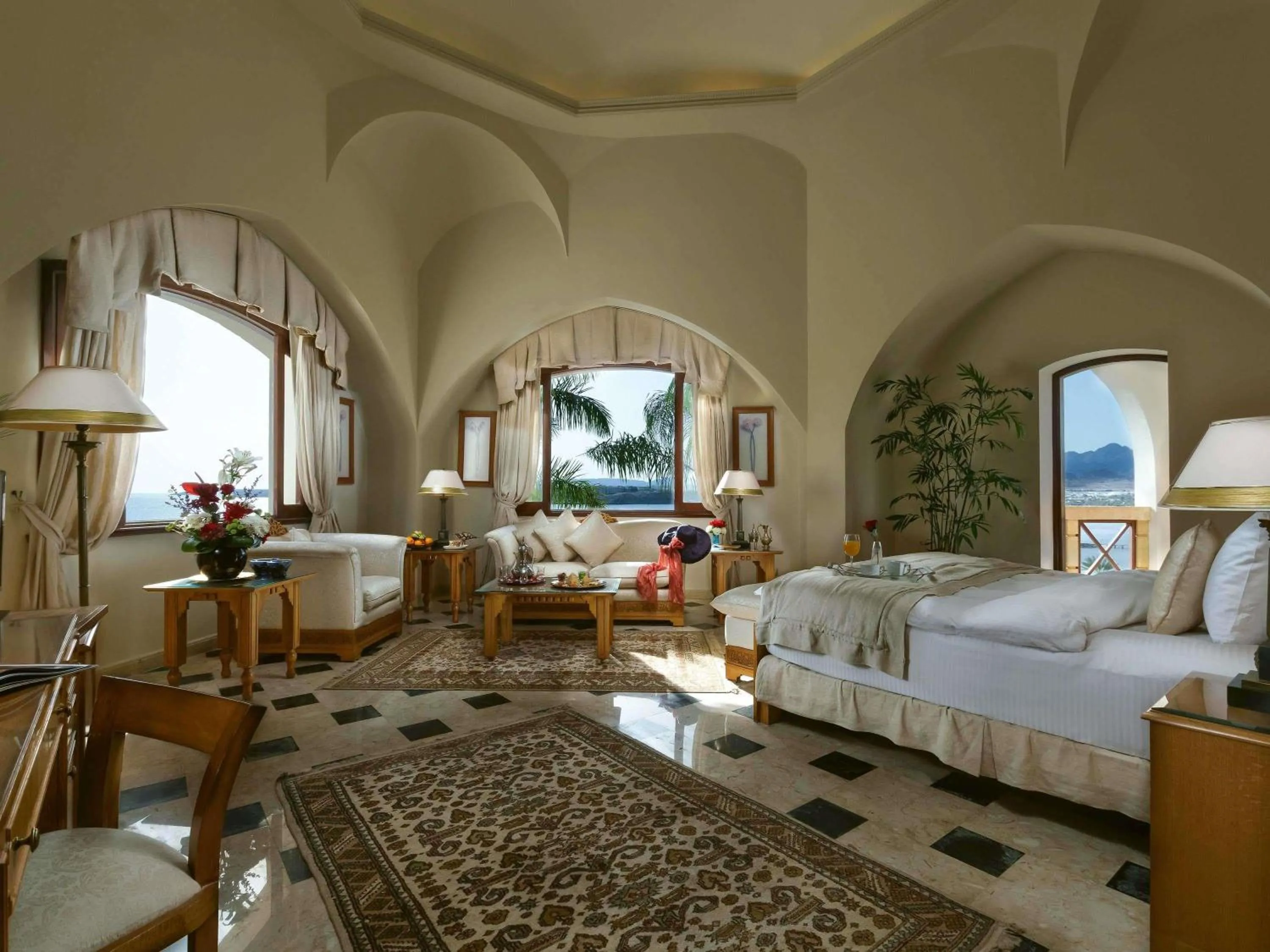 Bedroom, Bed in Movenpick Resort Sharm El Sheikh