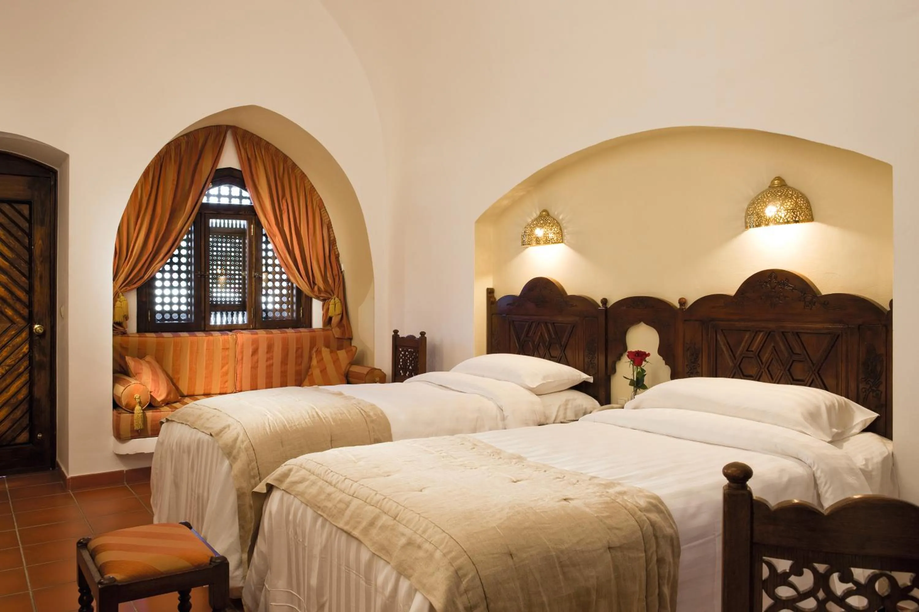 Bed in Movenpick Resort Sharm El Sheikh
