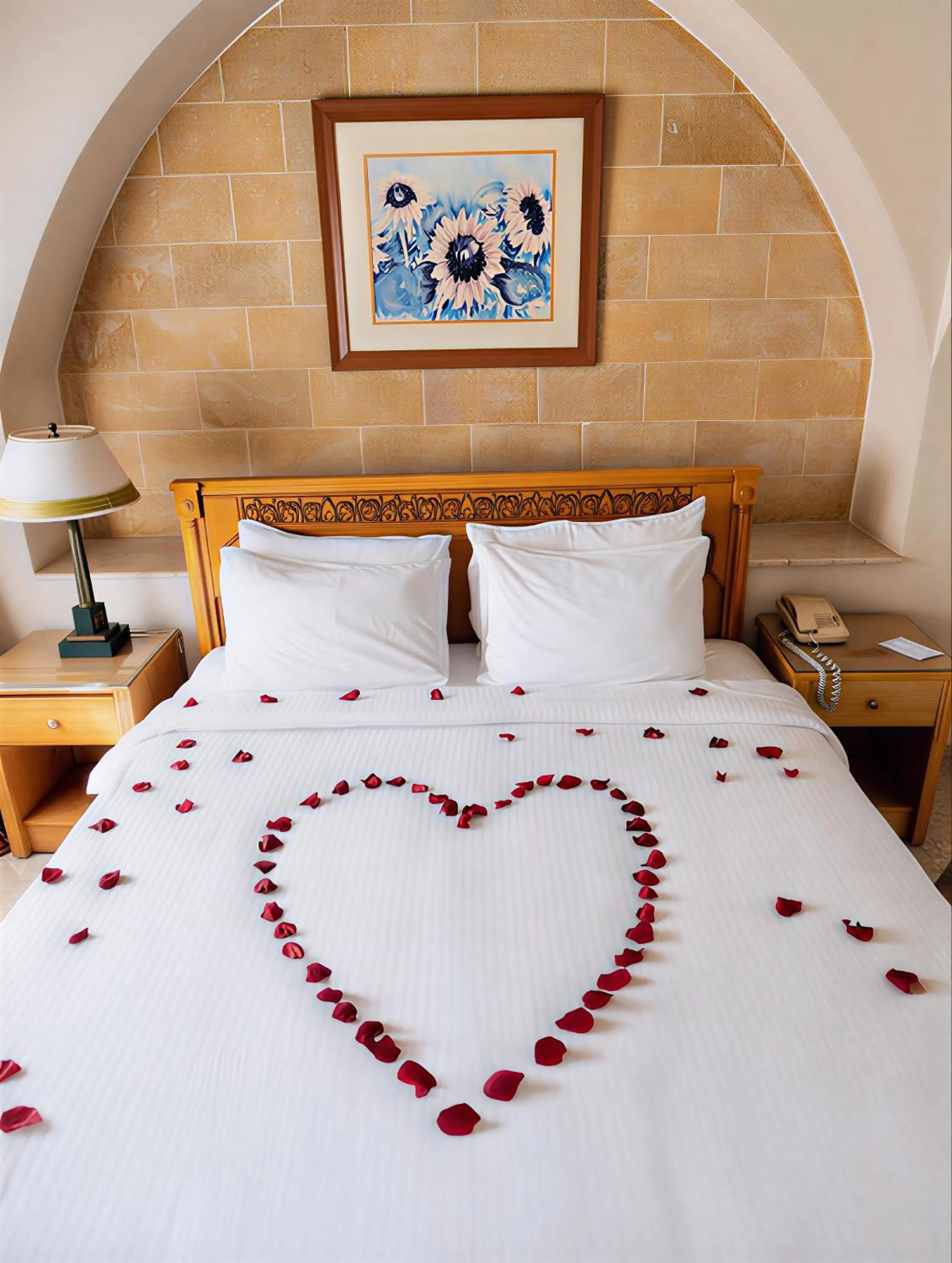 Bed in Movenpick Resort Sharm El Sheikh