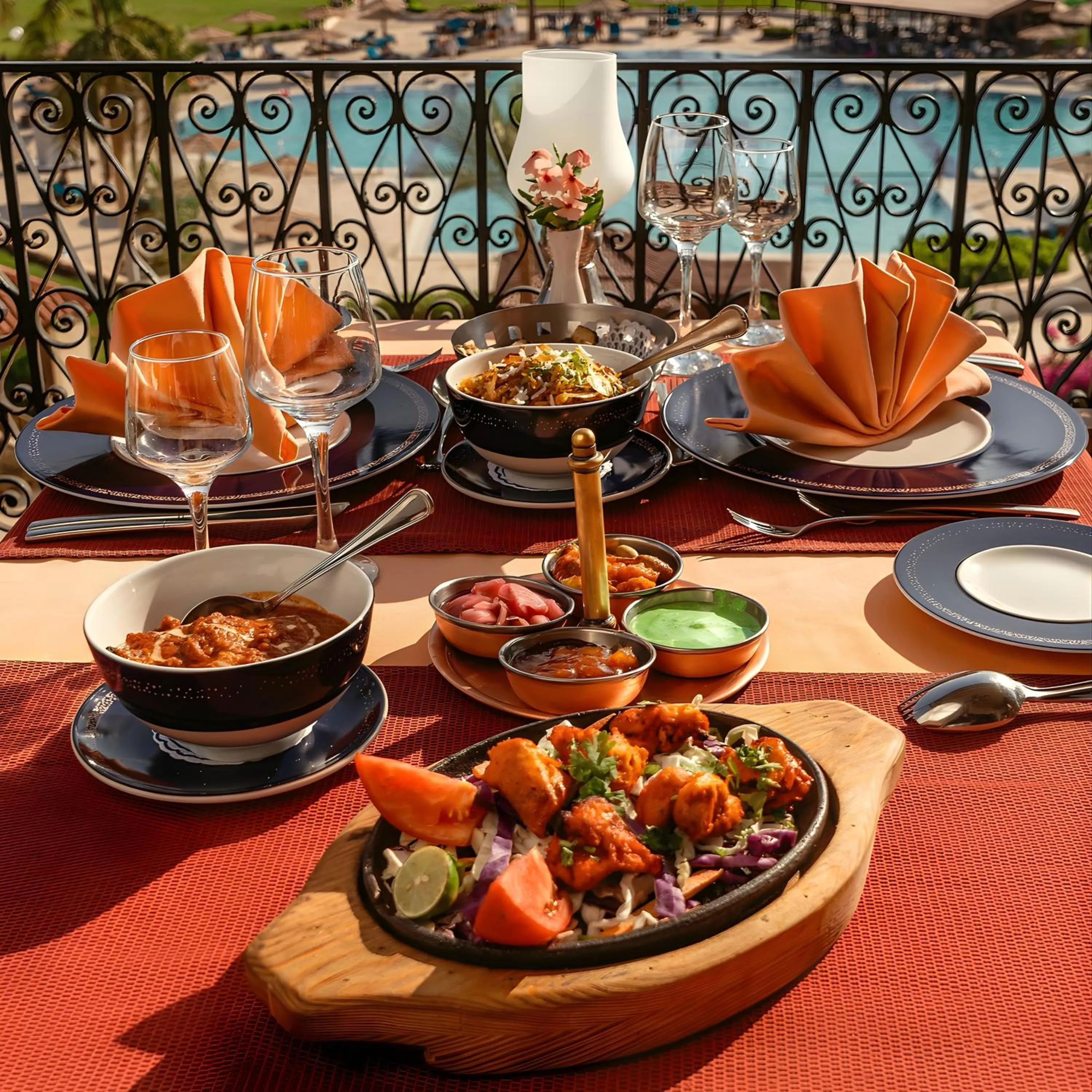 Food close-up in Movenpick Resort Sharm El Sheikh