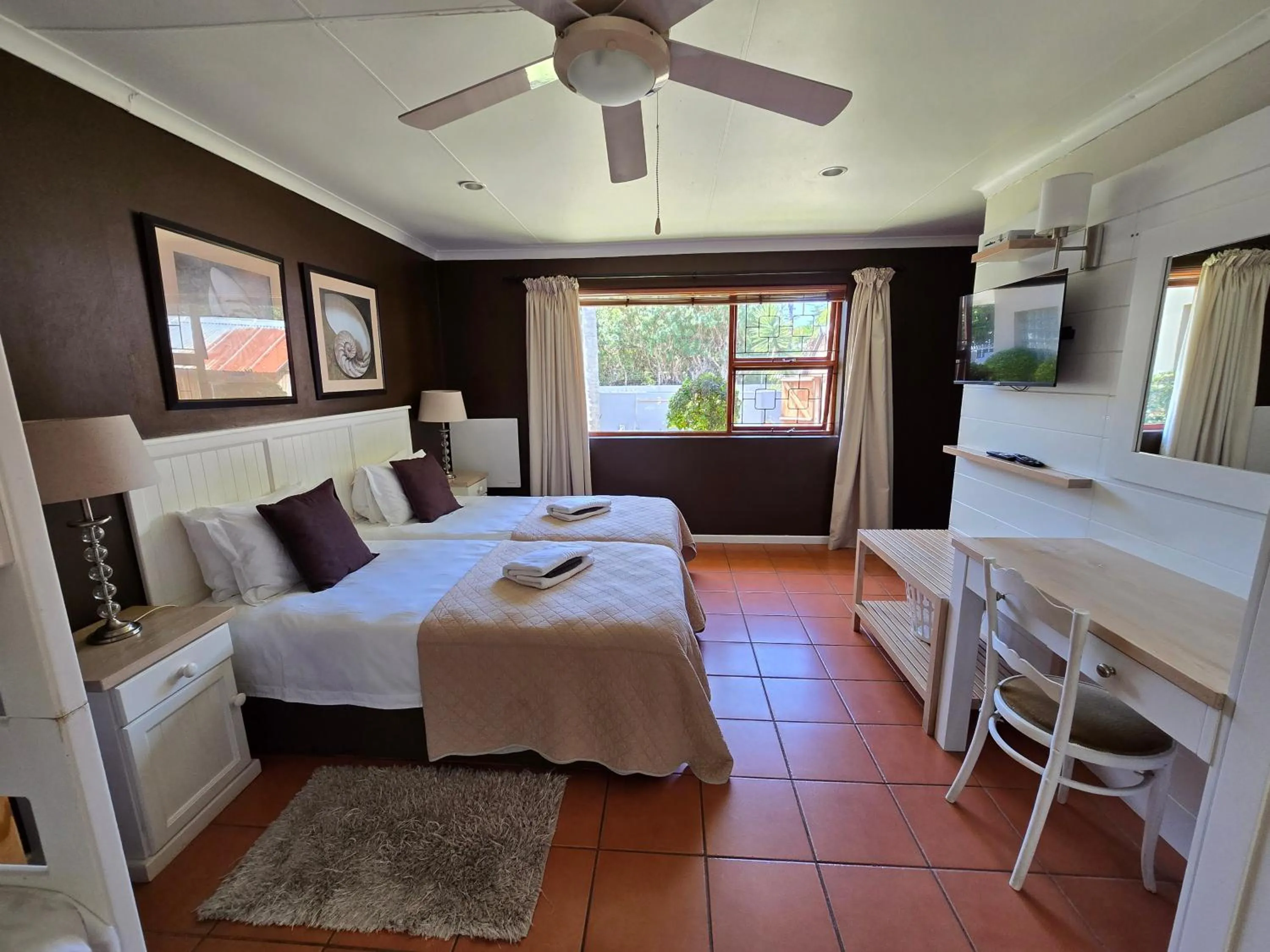 Bed in Bayside Guesthouse