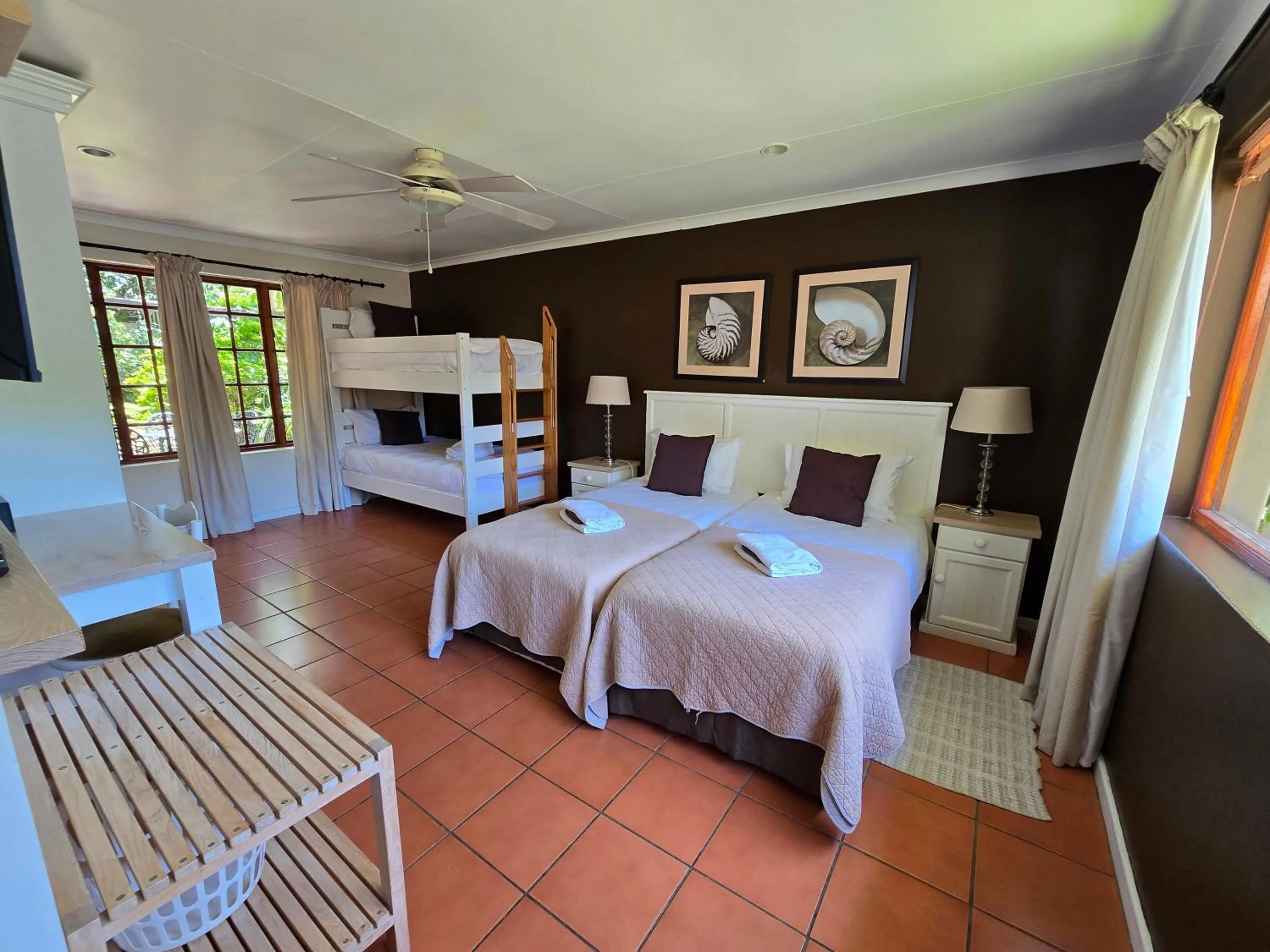 Bed in Bayside Guesthouse