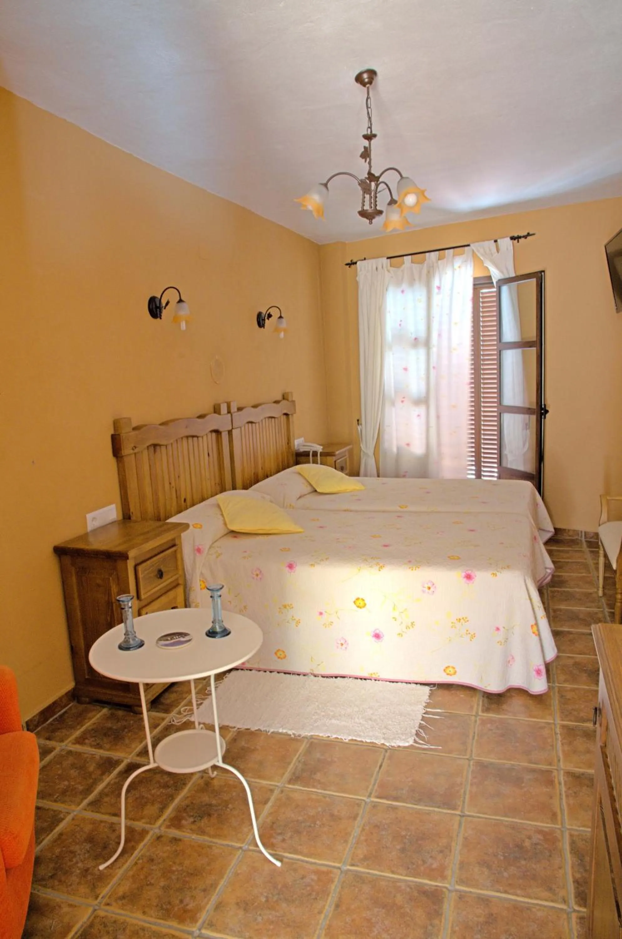 Bed in Hotel Posada Casas Viejas