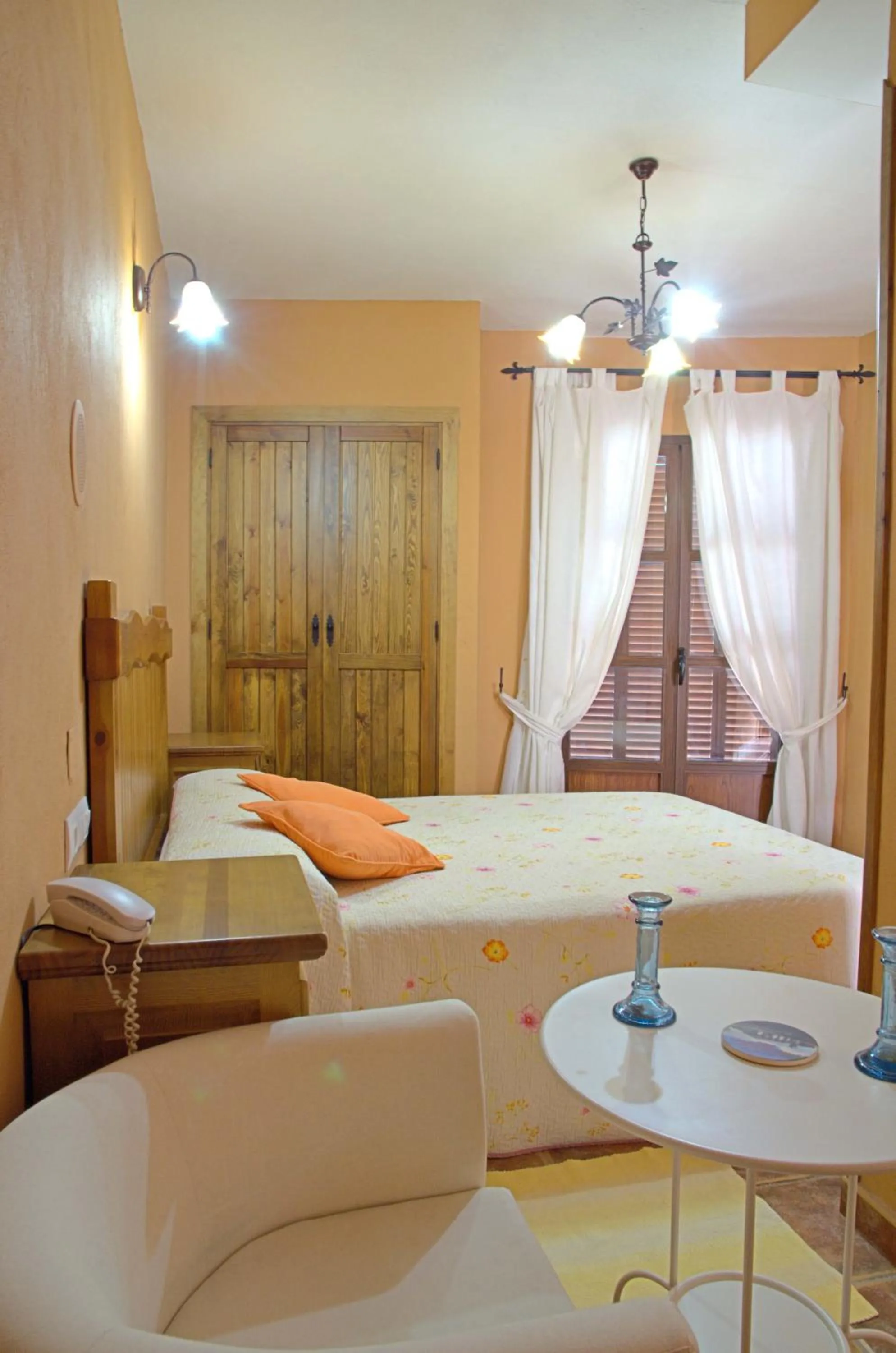 Bed in Hotel Posada Casas Viejas