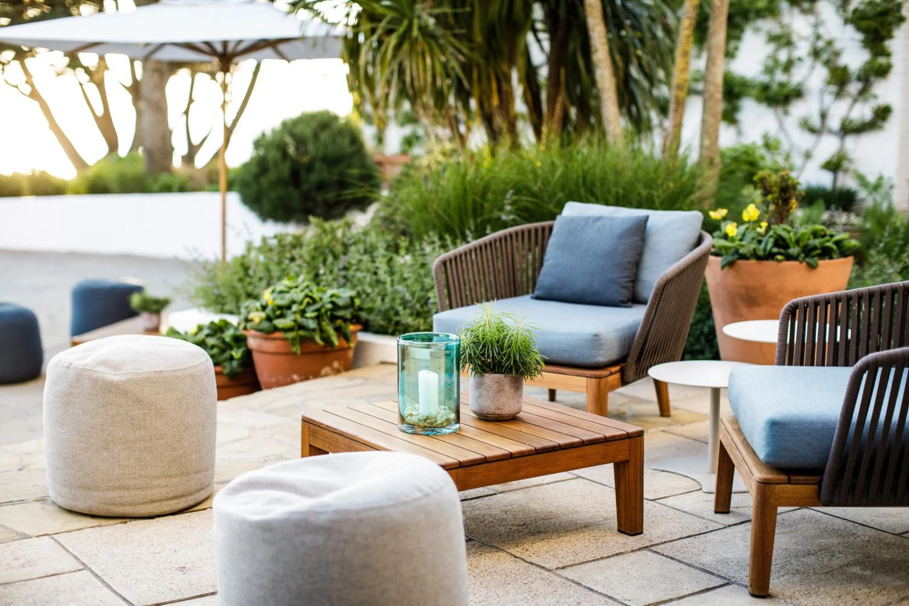 Patio in The Atlantic Hotel - Small Luxury Hotels of the World