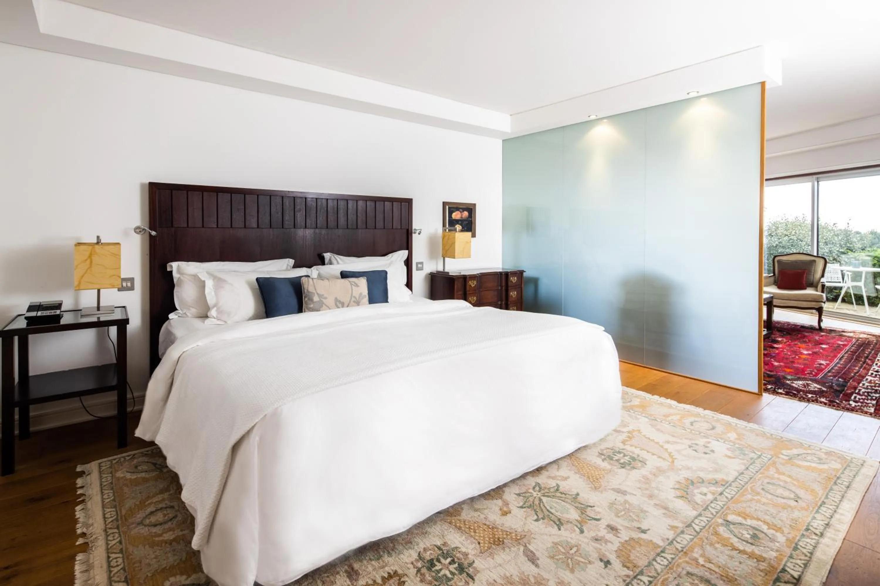 Bedroom, Bed in The Atlantic Hotel - Small Luxury Hotels of the World