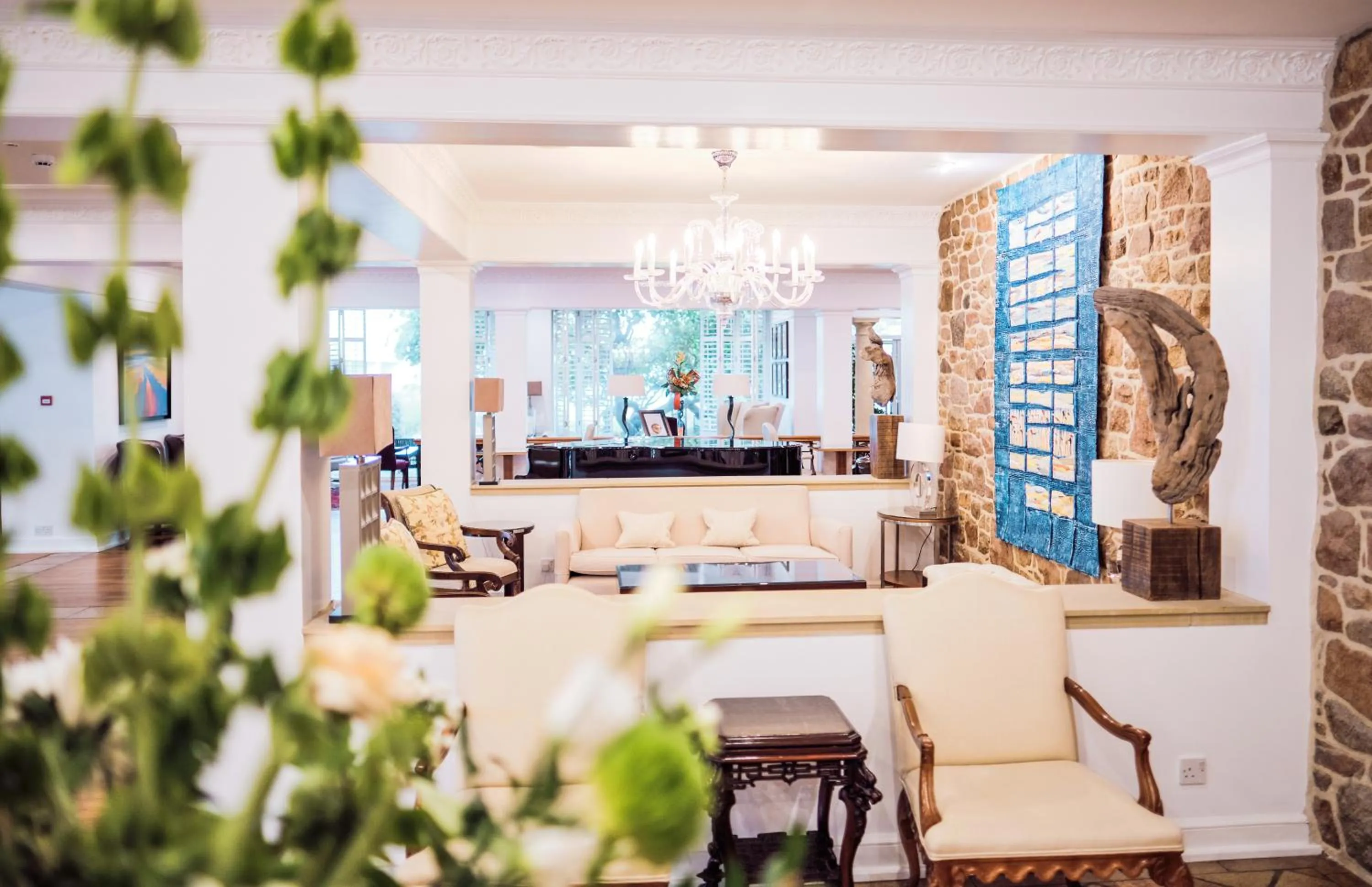 Living room in The Atlantic Hotel - Small Luxury Hotels of the World