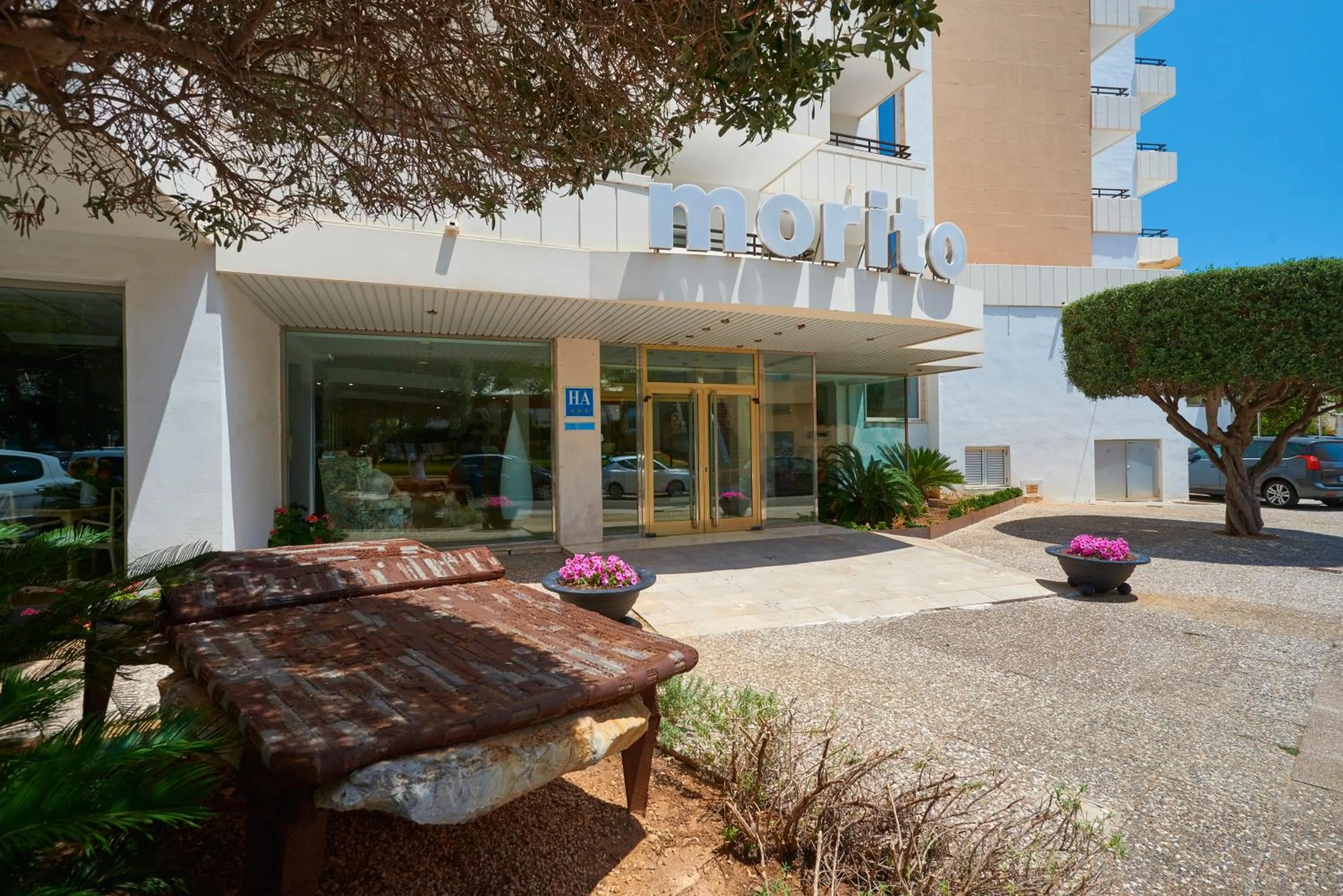 Facade/entrance in Hotel Morito