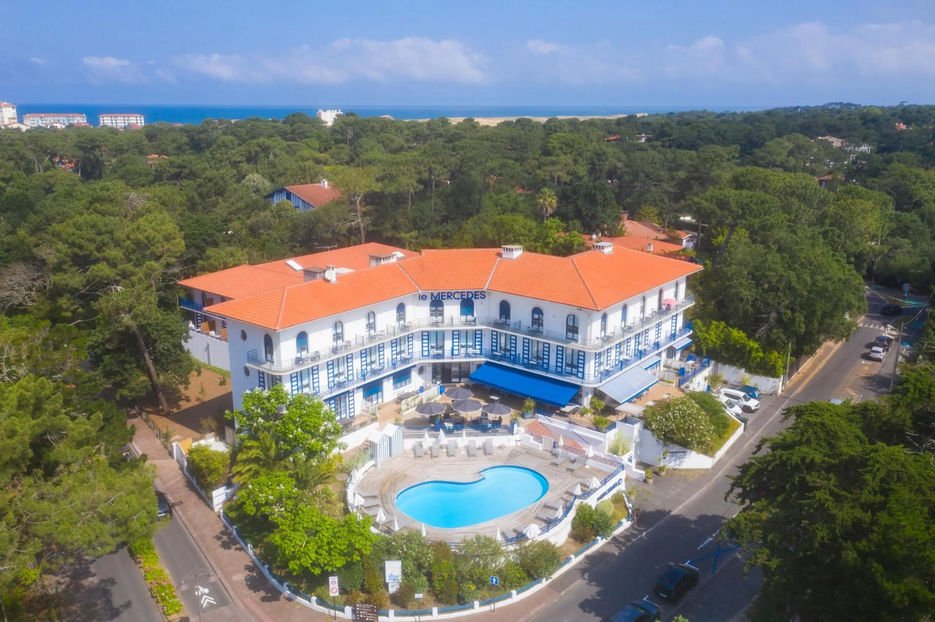 Bird's eye view in Hotel Mercedes