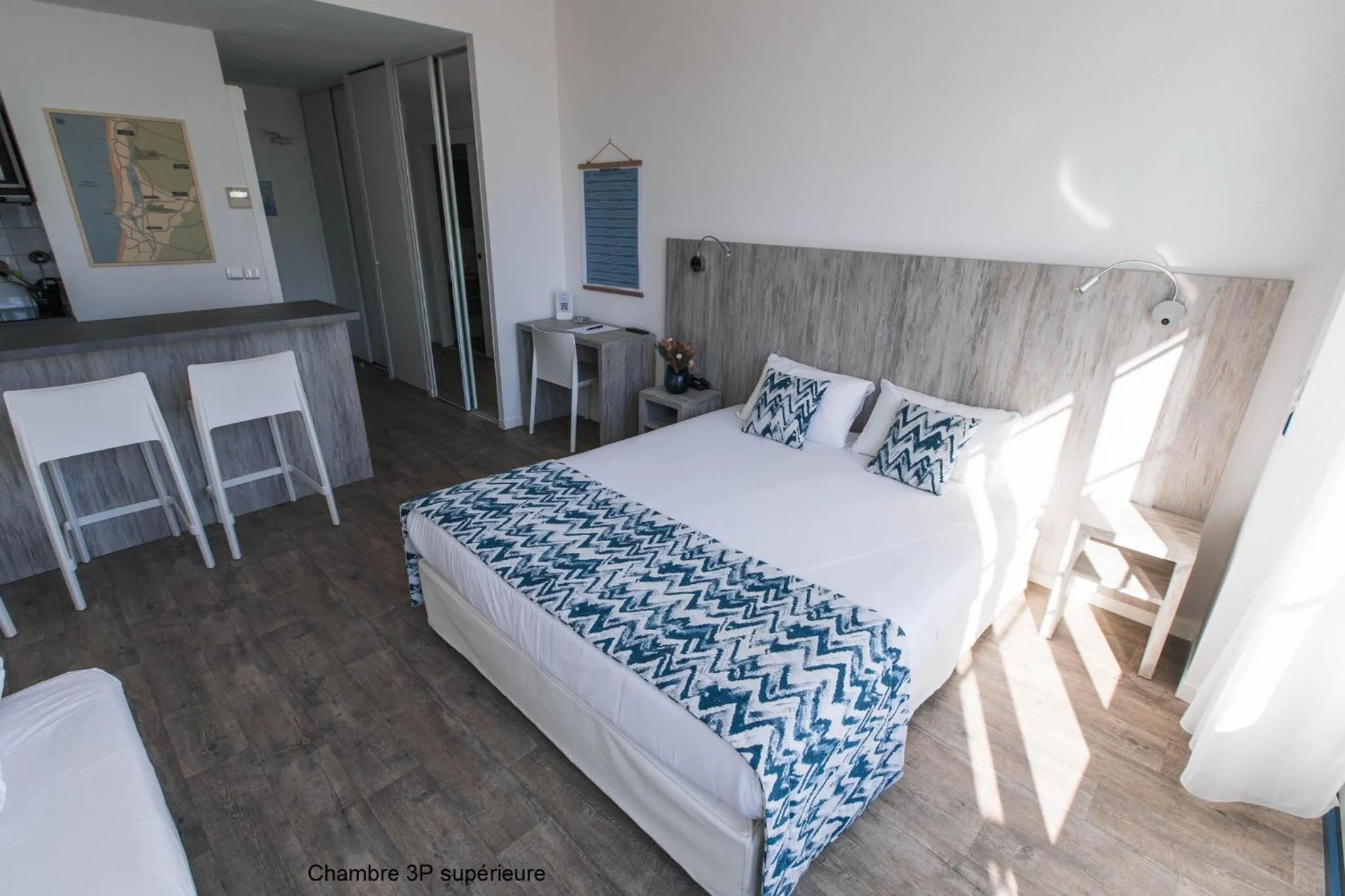 Bed in Hotel Mercedes