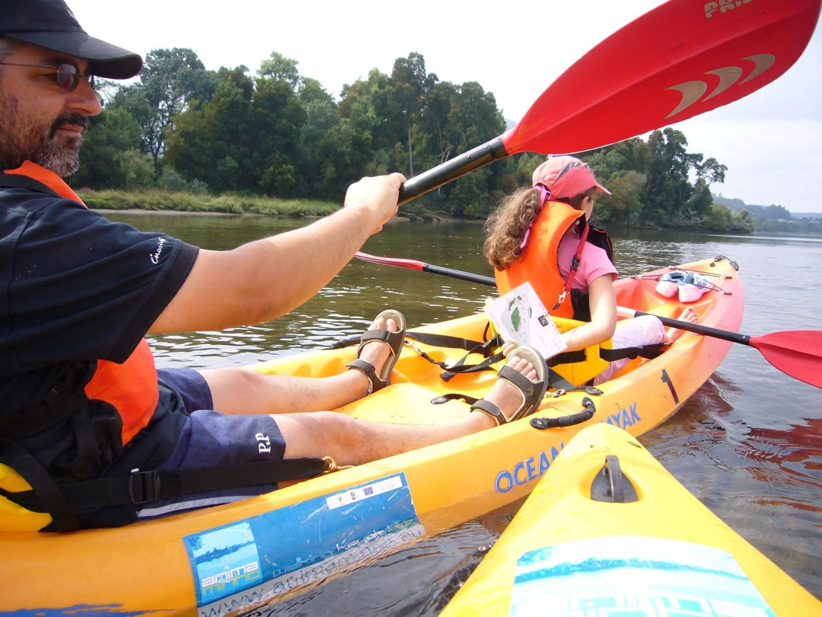 Canoeing in Hotel Minho