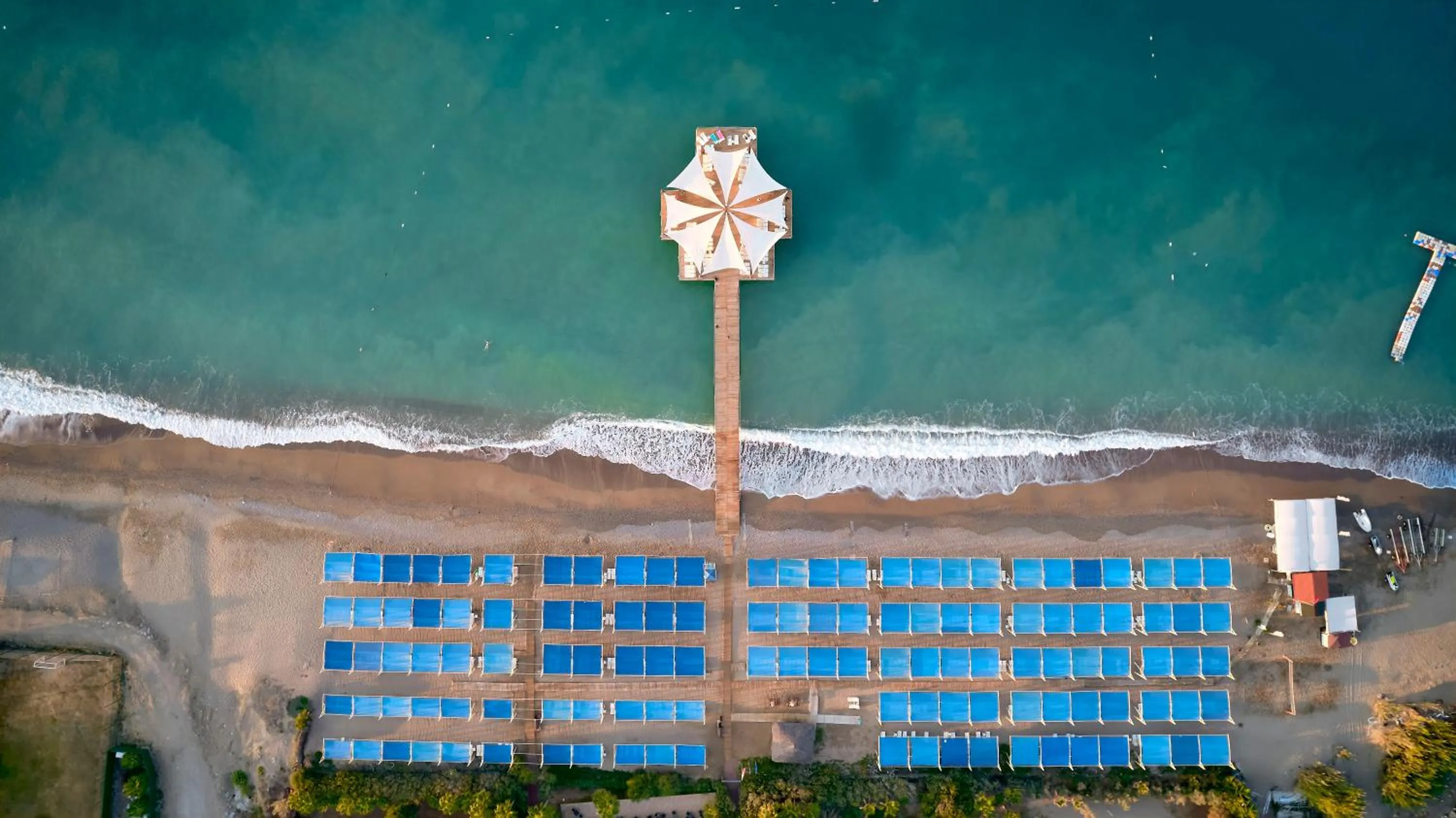 Beach in Seaden Sea World Resort & Spa