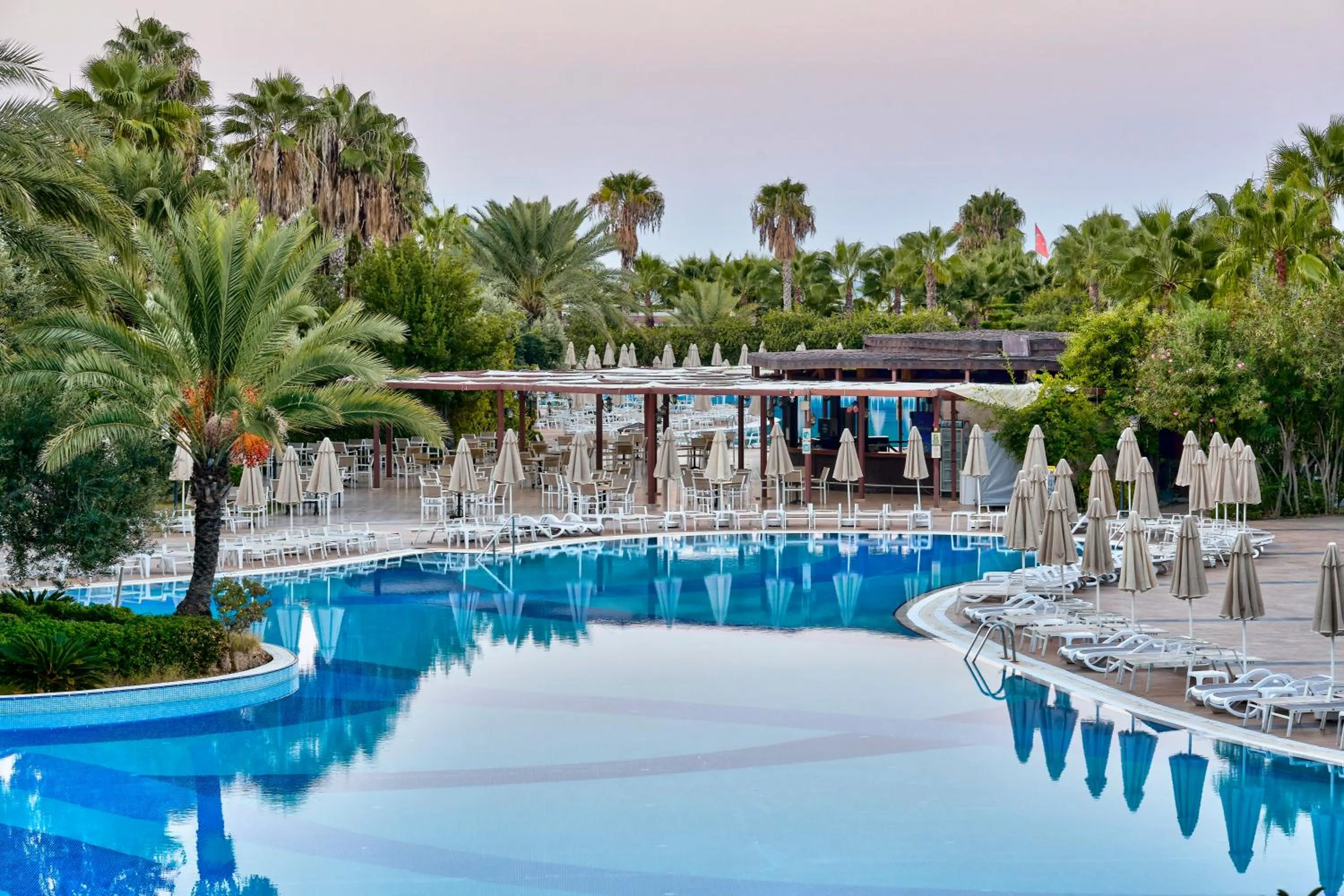 Pool view in Seaden Sea World Resort & Spa