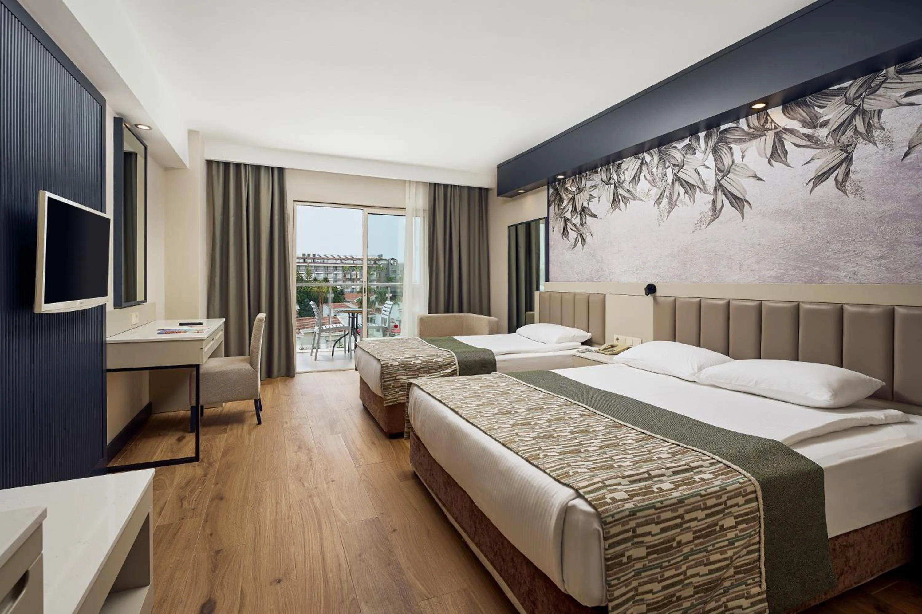 Bed in Seaden Sea World Resort & Spa