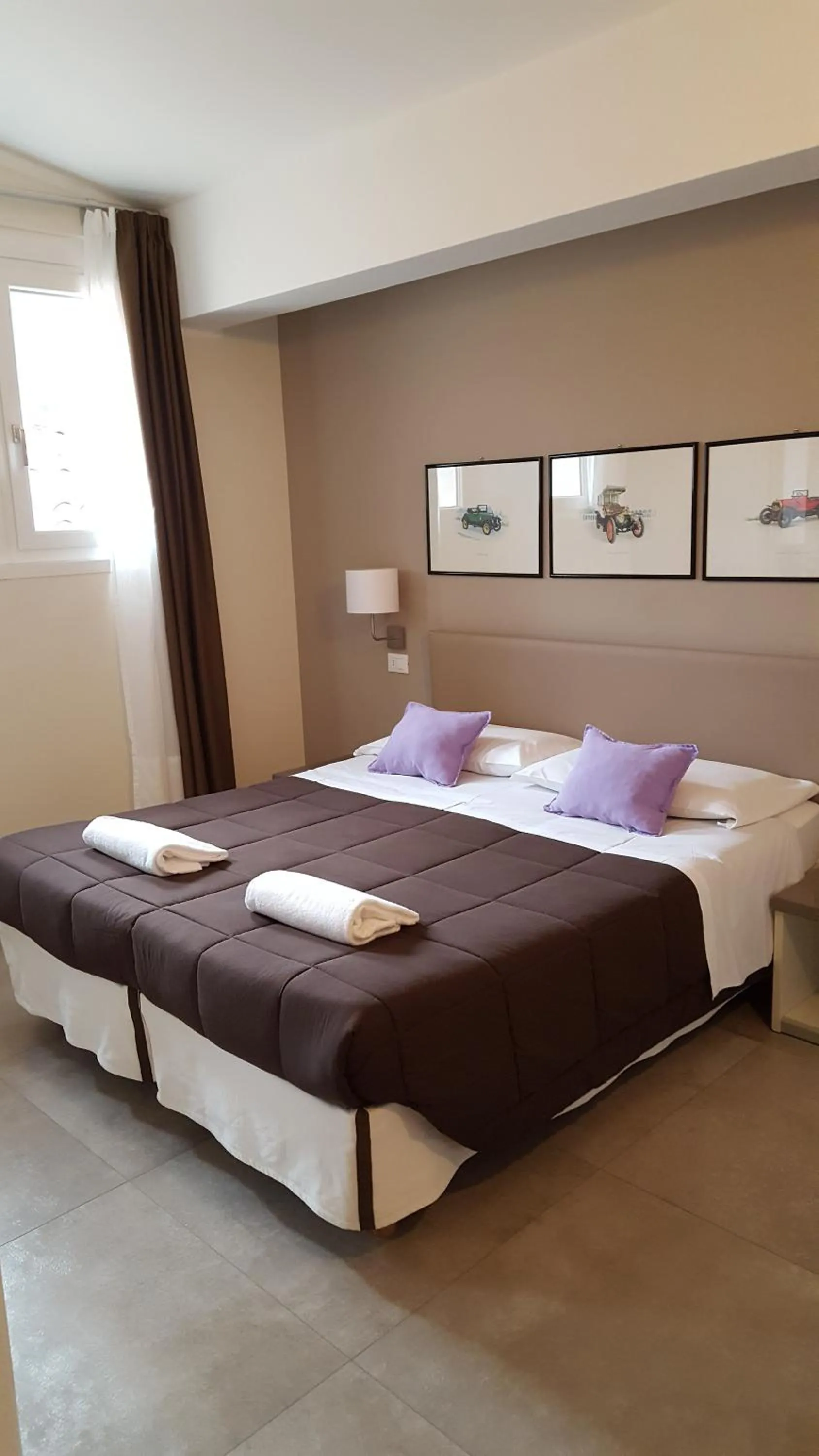 Bed in Hotel Arianna