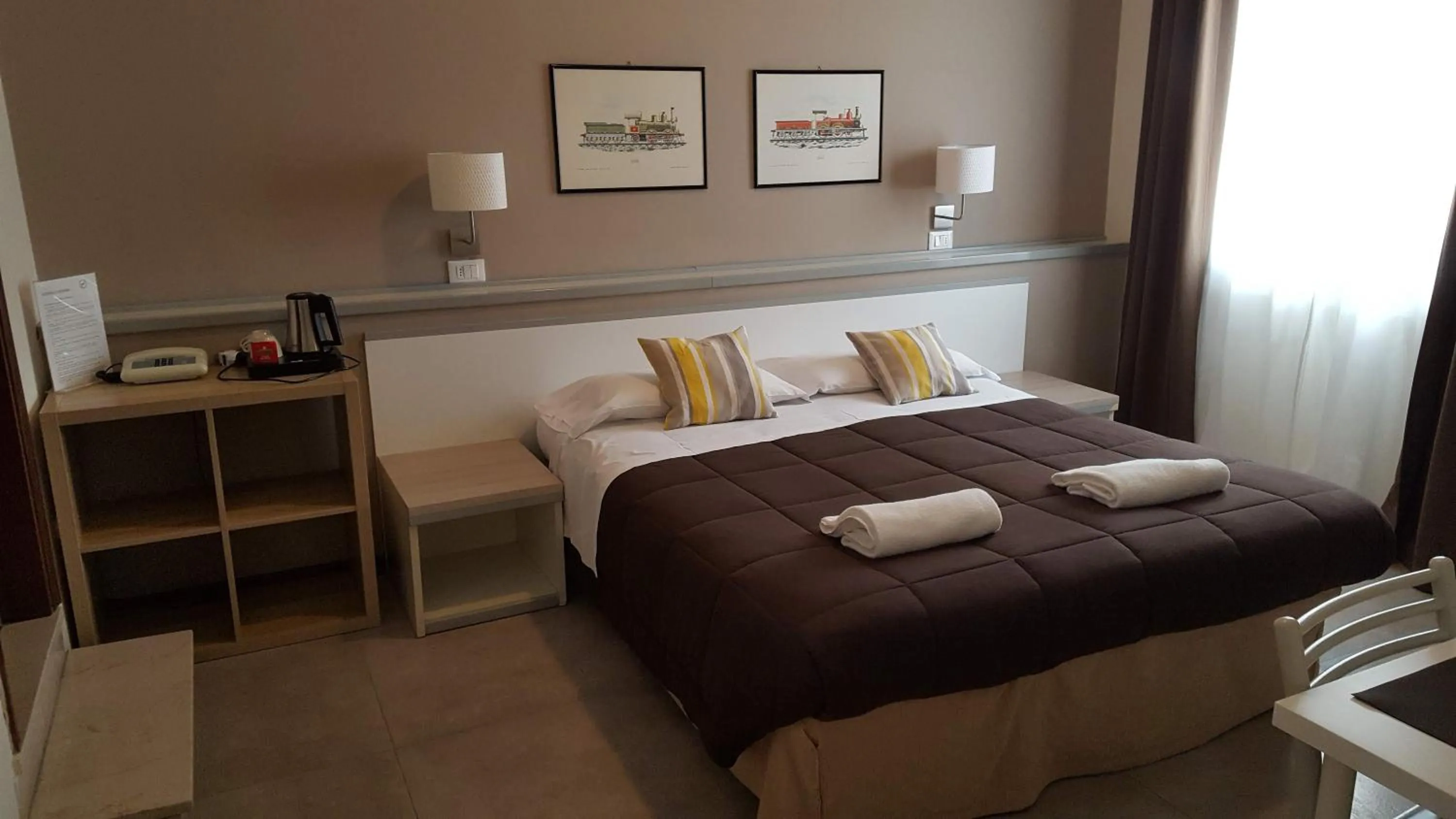 Bed in Hotel Arianna