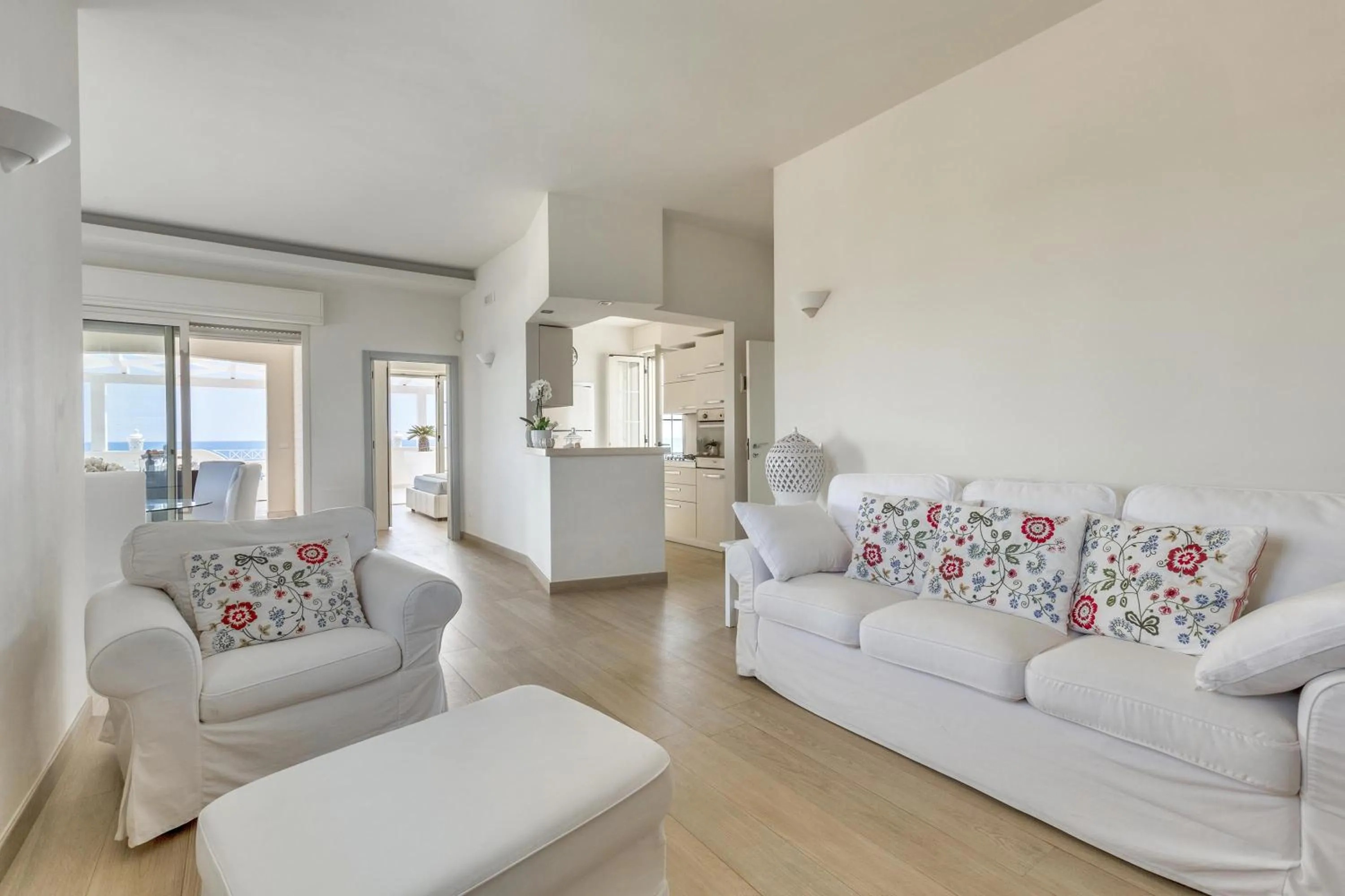 Living room in L'Attico di Alessia by Perle di Puglia