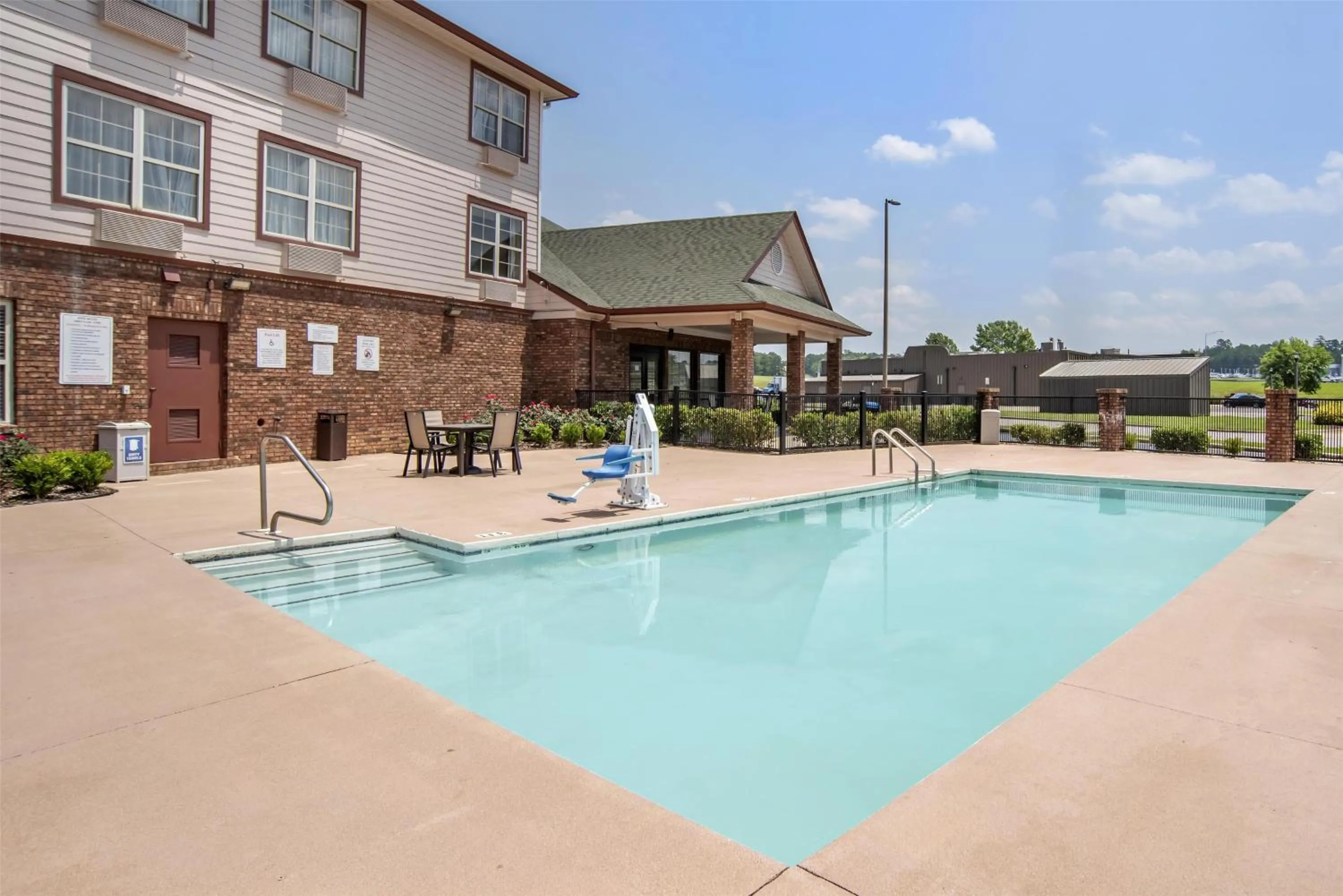 Pool view in Best Western Plus Bessemer